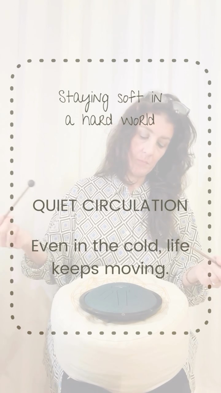 ❄️
Staying soft in a hard world
#StillHuman #WeeklySound #SoftResistance #Singing #SoundYoga