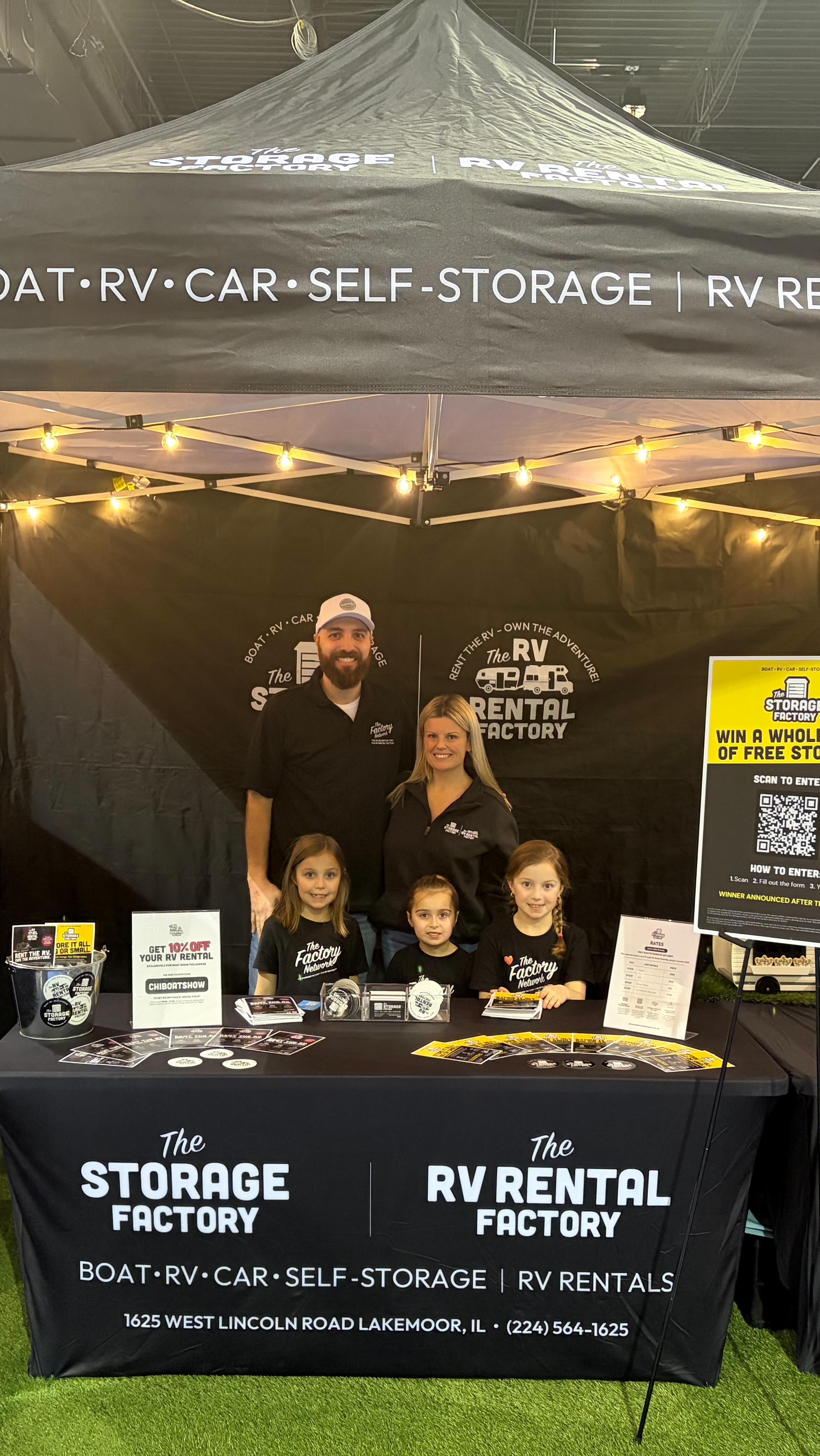 Making it easy for families to plan their next adventure 🚐
Stop by our booth at the Donald E. Stephens Convention Center — the kids can play, you can explore RV rentals + storage, everybody wins 🙌
Travel planning just got way more fun.