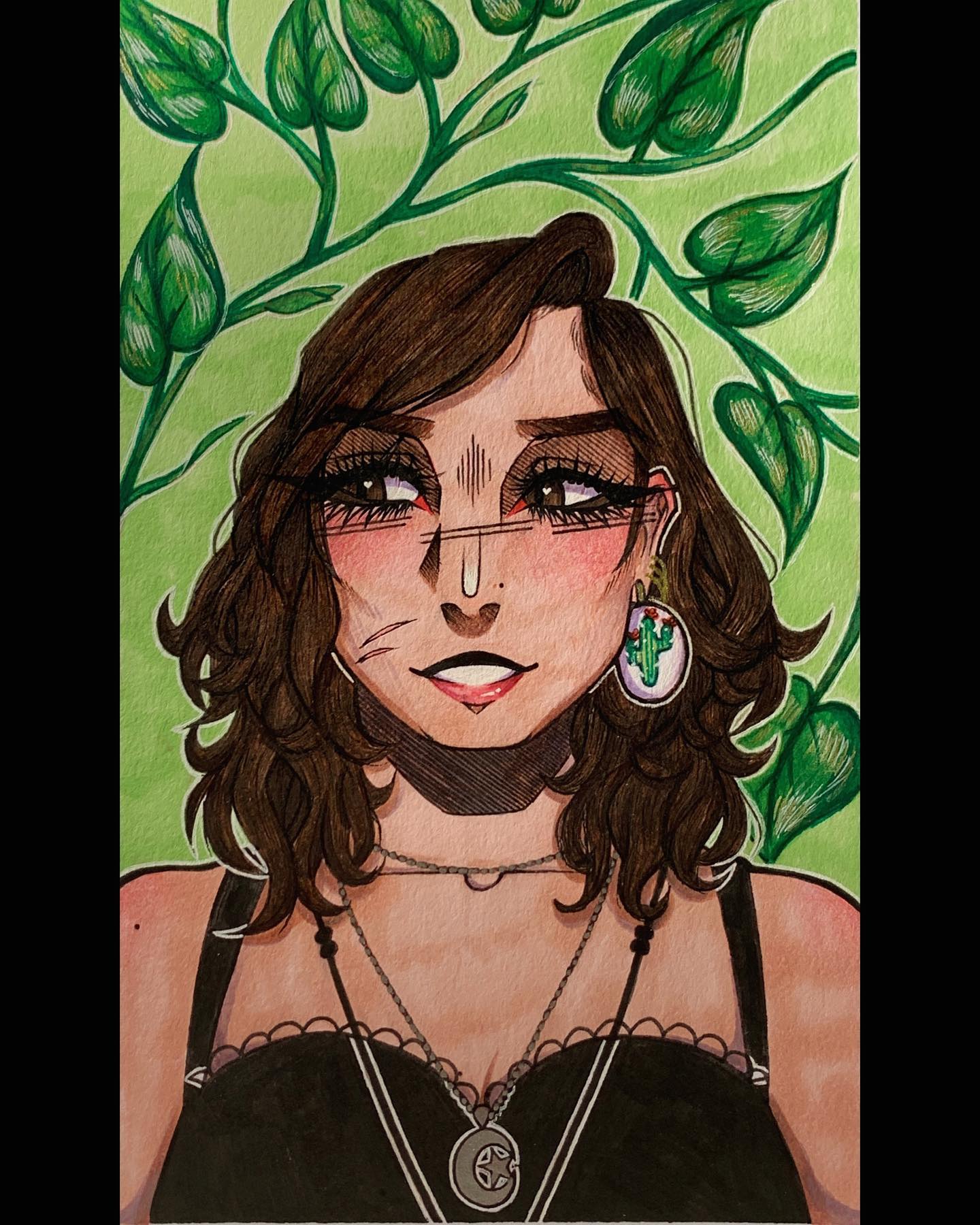 Self-portrait pt.38482946✨
-
I decided to draw myself with short hair, because recently I decided to cut my hair due to wanting to give myself a change and as a way of me wanting to move on from a lot of things that happened these past 2 years.
-
Ya boi needs some confidence, and I’ve been getting non stop compliments on my hair ;)
-
I also decided to draw my golden pothos plant because she cute she growing her little taquitos (leaves)
-
#selfportrait #selflove #drawing #drawingsketch #drawings #sketch #sketchbook #sketching #sketches #art #artwork #artist #artistsoninstagram #artgallery #artistsupport #gouachepainting #himigouache #micron #artistloft #artistloftmarkers #gellyroll #plantdrawing #goldenpothos #naturallywavy #traditionalart #plantlove