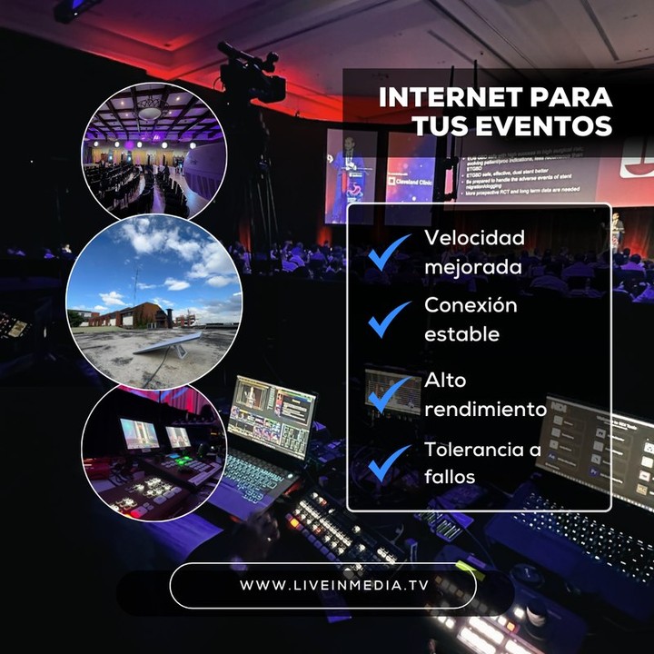 🌐🚀 Internet confiable para tus eventos
Olvídate de las caídas de señal y las conexiones inestables.
Brindamos internet de alto rendimiento, ideal para eventos corporativos, streaming en vivo y producciones audiovisuales.
✅ Velocidad optimizada
✅ Conexión estable
✅ Alto rendimiento
✅ Tolerancia a fallos
Tu evento merece una conexión a la altura.
👉 LINK IN BIO
#InternetParaEventos #EventosProfesionales #LiveInMedia #StreamingSeguro #Conectividad #ProducciónDeEventos