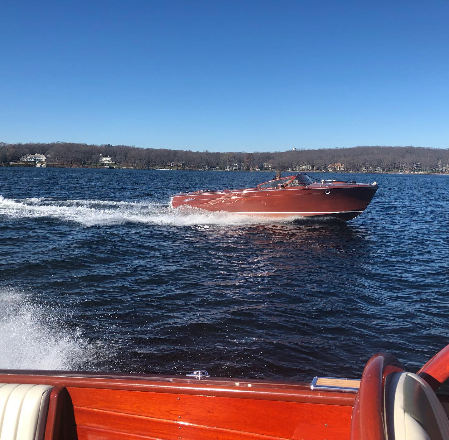 Pulled the last 2 off the lake today. A little chilly, but these 2 custom Shepherds are a pleasure anytime we get to go for a cruise.
•
@shepherdboatco
•
•
•
•
•
#lakegeneva #lakegenevawi #lakegenevawisconsin #shepherdboats #woodboats #boats #boatporn #lakelife #lakehouse #chriscraft #mastercraft #nautique #customboats #whip #hotrod #classiccar