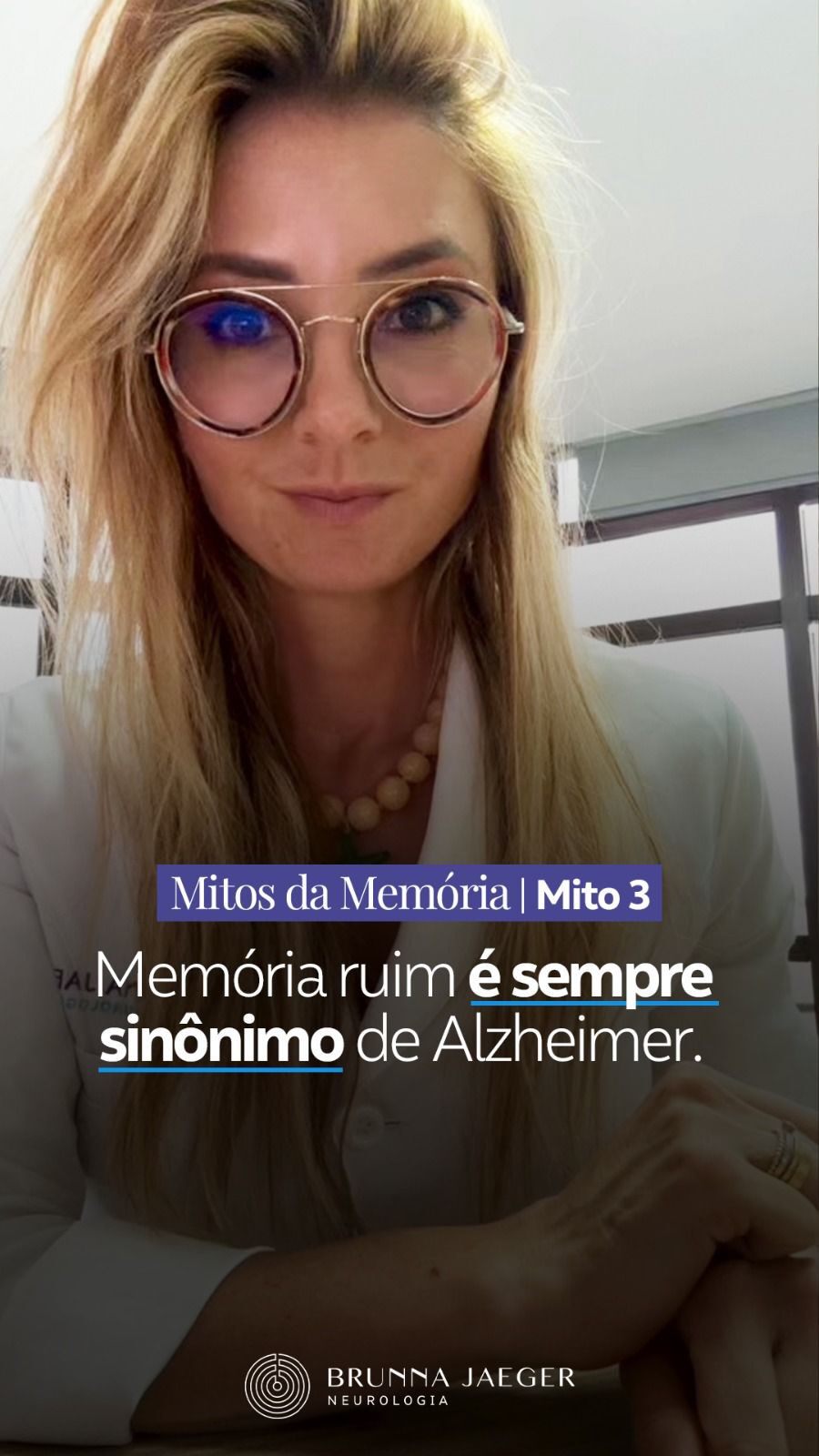 Nem toda falha de memória é sinal de Alzheimer.
Humor, sono ruim, estresse, excesso de estímulos e até alguns medicamentos podem interferir, e muito, no funcionamento do cérebro.
Hoje, queixas de esquecimento são cada vez mais comuns, inclusive em pessoas jovens.
🧠 Antes de pensar em diagnóstico, é preciso entender o contexto.
#saúdedocérebro #alzheimer #neurologia #saúdemental #saúdecognitiva