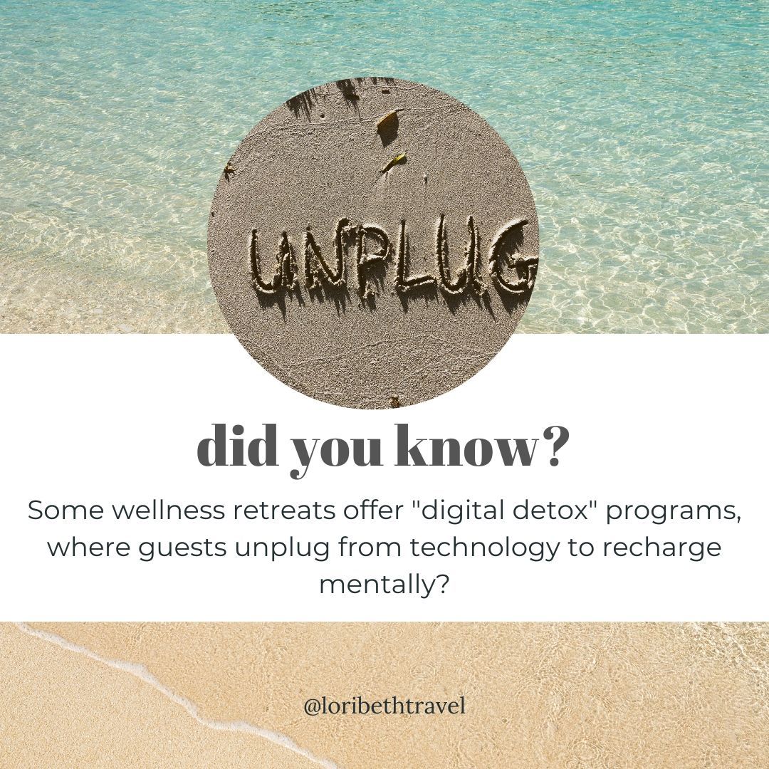 🌿 Did you know? 🌿
Some wellness retreats offer digital detox programs where you can unplug from technology and spend quality time with your kids and family. 📵✨ Reconnect with your loved ones through nature walks, fun activities, and meaningful conversations—without the distractions of screens. 🌞👨👩👧👦💚
#WellnessTravel #DigitalDetox #FamilyTime #UnplugToReconnect