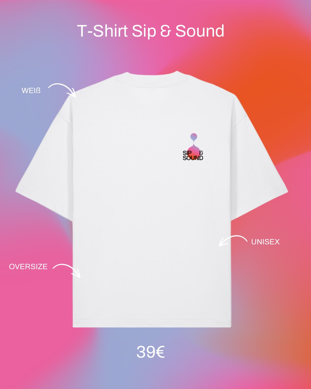 SIP & SOUND MERCH DROP
Ab jetzt kannst du dir den offiziellen Sip & Sound Merch sichern! 🤩🔥
Für alle, die den Vibe fühlen - nicht nur am Festivalwochenende. 🫶🏼
Ab jetzt bestellen:
🩷 Unisex T-Shirt weiß (dickerer Stoff)
🧡 Unisex Sweatshirt beige
👉🏻 hochwertiger & dicker Stoff
Nur auf Vorbestellung über unser Bestellformular (Link in Bio)
☝🏻Bestellschluss: 01.April danach erfolgt eine Sammelbestellung, im Anschluss informieren wir über den Abholtermin.
Also nicht warten, Merch sichern und beim Weinfestival mit feiern! ✨🍾
Link auch in der Bio
https://docs.google.com/forms/d/e/1FAIpQLSev-LGJ9ELPbWUtnraYwzcbZGpBXrA81mYGu-6P3mu6cLhSMg/viewform?usp=send_form
#sipsoundofficial #sipandsound #weinfestival #merch