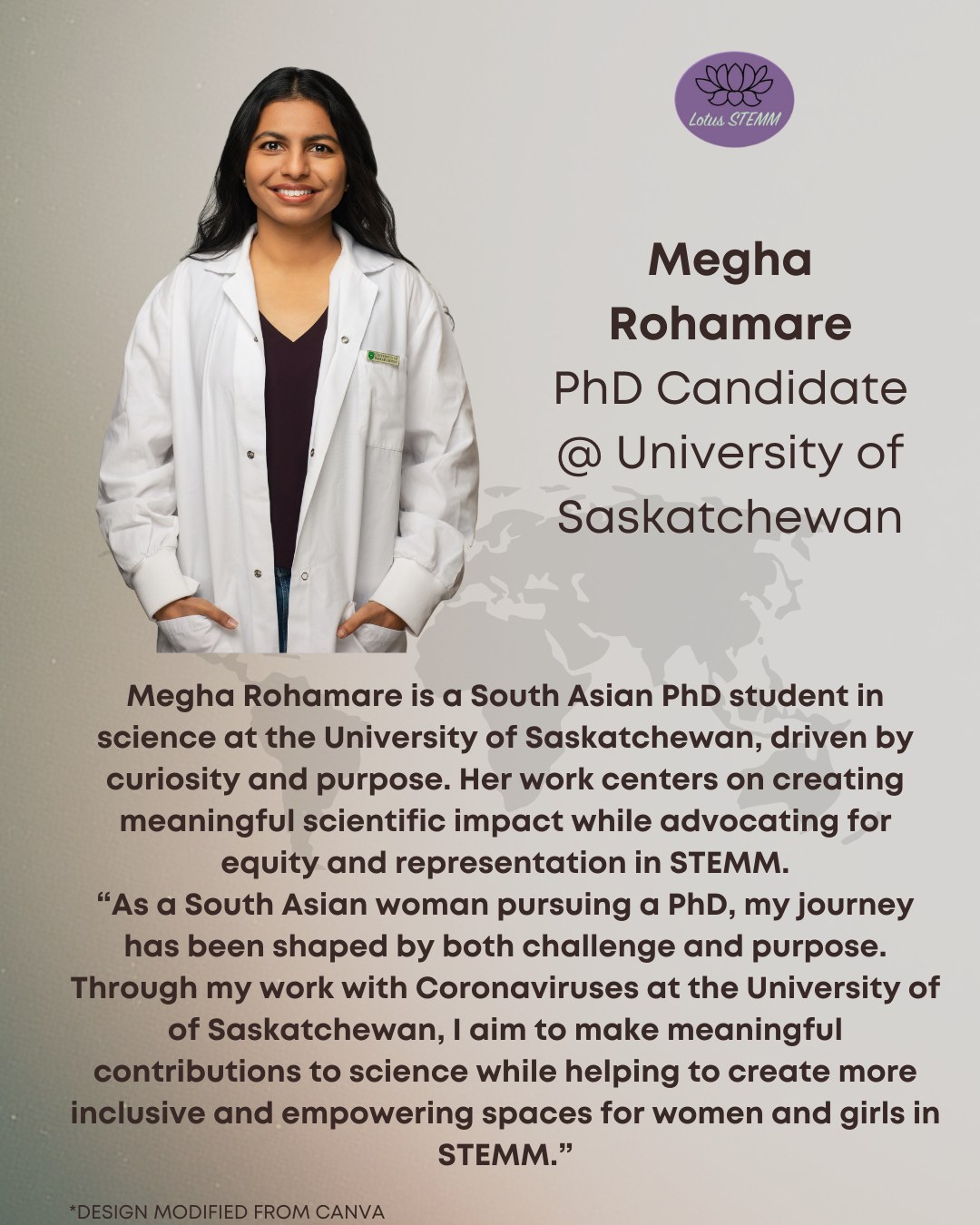 Today, Lotus STEMM proudly celebrates the incredible women and girls who are shaping the future of STEMM around the world. 🌍🔬
We are deeply inspired by each nominee — researchers, innovators, educators, students, mentors, and changemakers — who are breaking barriers, advancing knowledge, and creating more inclusive spaces in science, technology, engineering, mathematics, and medicine.
Your work does not go unnoticed. Your impact reaches far beyond labs, classrooms, and communities — you are opening doors for the next generation.
Stay tuned for Part 2, where we continue highlighting these outstanding leaders. 💫
#IDWGS #WomenInSTEMM #LotusSTEMM #RepresentationMatters