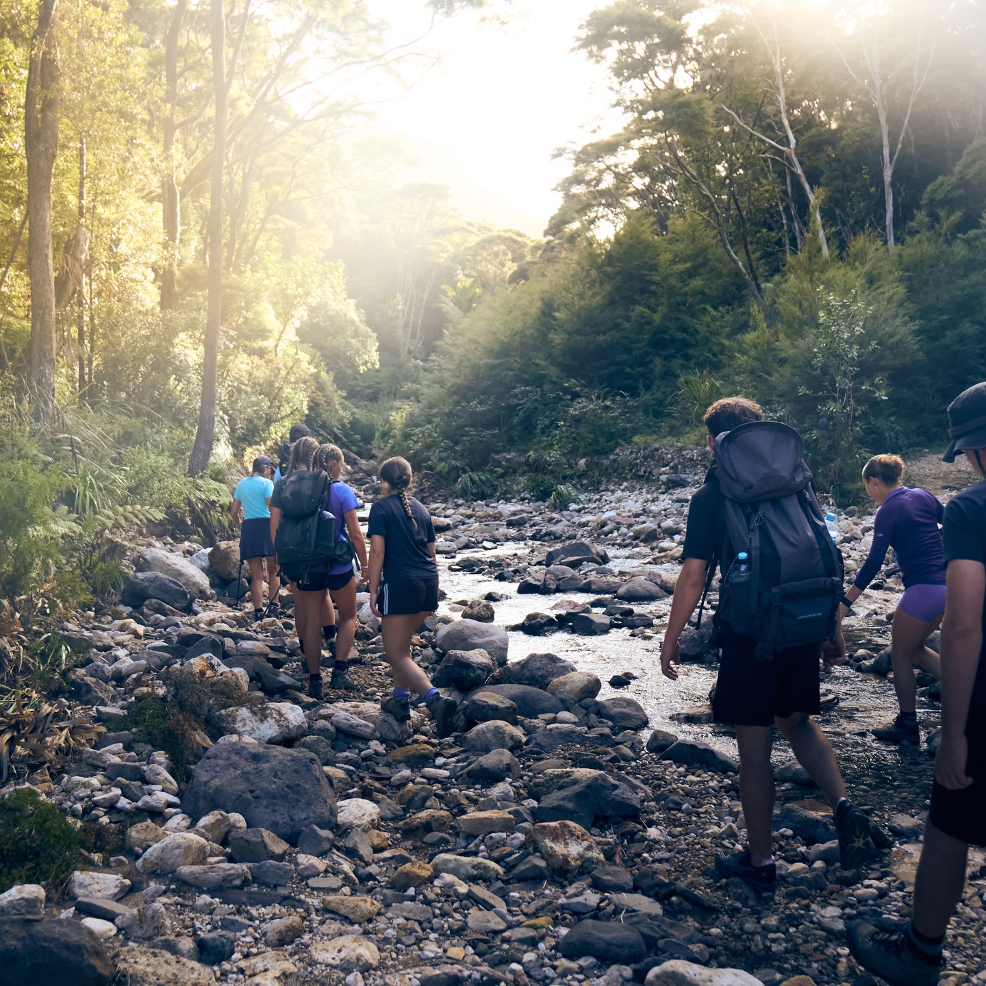 Hiking on Barrier #year13 #adventure