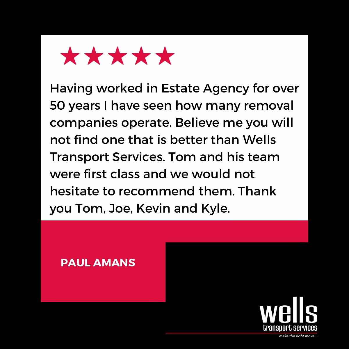A lovely review from lovely people :-) 💪🏻🚛
#wellstransport #removals #movinghome #removalcompany #houseclearance #deliveries #collections #manandvan #courier #storage #kent #eastsussex #tunbridgewells #welovetunbridgewells #tunbridgewellsbusiness #wadhurst #lamberhurst #bellsyewgreen #etchingham #stonegate #ticehurst #groombridge #fiveashes #langtongreen #rusthall #mayfield #southborough #highbrooms #tonbridge #sevenoaks