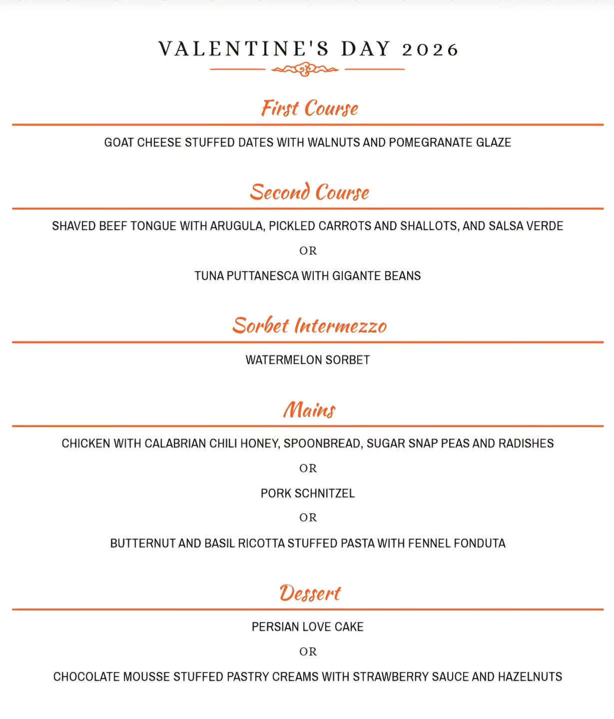💗Valentines Day reservations are just about sold out! 💗 But have no fear ~ we are offering our popular prix fixe menu for a pre Valentines celebration on February 13th!
🌹Book your table soon!⚘️
#farmtotable #valentinesdaydinner #supportlocalbusinesses Food & Wine Aptos Chamber of Commerce Visit Santa Cruz Lookout Santa Cruz Edible Monterey Bay Santa Cruz Bucket List
