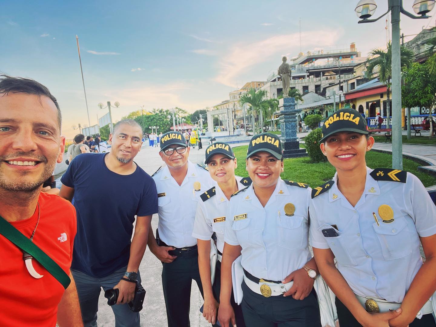 Tourism security is strong here in Iquitos as we prepare for San Juan and the II Encuentro Perucano on June 26 - check out our last post for more information ☺️