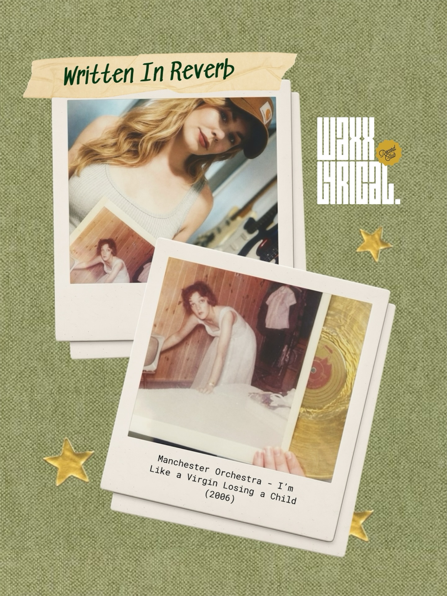 “𝘚𝘰𝘮𝘦 𝘢𝘭𝘣𝘶𝘮𝘴 𝘯𝘦𝘷𝘦𝘳 𝘮𝘰𝘷𝘦 𝘰𝘯. 𝘛𝘩𝘦𝘺 𝘫𝘶𝘴𝘵 𝘸𝘢𝘪𝘵 𝘧𝘰𝘳 𝘺𝘰𝘶 𝘵𝘰 𝘤𝘢𝘵𝘤𝘩 𝘶𝘱.”
Annette Geneva returns this month for a masterful and vulnerable piece dedicated to Manchester Orchestra’s 𝘐’𝘮 𝘓𝘪𝘬𝘦 𝘢 𝘝𝘪𝘳𝘨𝘪𝘯 𝘓𝘰𝘴𝘪𝘯𝘨 𝘢 𝘊𝘩𝘪𝘭𝘥 — an unfinished confession, an open nerve, and a record that taught us how to sit with discomfort instead of resolving it.
New Written In Reverb.
Read it via the link in bio.
👉🏻 @annettegeneva.jpeg / @staringintoacloud
#manchesterorchestra #writteninreverb #annettegeneva #goodreads