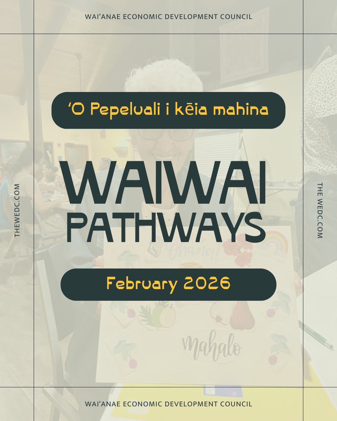 Waiwai Pathways | February 2026
ʻO Pepeluali i kēia mahina - This month is February!
According to the kaulana mahina (moon calendar), this month is also Kaulua.
(Kaulua is to: double, pair, couple, to yoke or harness two.
Source: wehewehe.org)
So, this month, letʻs focus on what we can kaulua to obtain the fullest waiwai (abundance) we can within our lives!
This Monthʻs Focus:
Combining. Joining. Doubling.
Think about what you've done last year, or in the last few years.
Think about the waiwai (abundance) goals you've set for yourself, your ʻohana, or your career.
What can you do to combine what you know or experienced in the past with the goals for your future?
What can you do to double the waiwai you already have?
How can you join, or meld, or harness all aspects of your life right now in order to balance them out?
Thatʻs why this monthʻs ʻŌlelo Noʻeau is:
Hili hewa ka manaʻo ke ʻole ke kūkākūkā. (ʻŌlelo Noʻeau 993)
Ideas run wild without discussion.
Discussion brings ideas together into a plan; Even if itʻs writing your ideas down, plans can look different out of your head.
After combining what youʻve thought on, write those manaʻo down!
Waiwai Pathways is our monthly newsletter helping our community grow in knowledge, wealth and wellness - together. This is for you if you are seeking to improve your financial, mental, emotional and physical wellbeing through ʻike kūpuna, Hawaiian culture, and grounded manaʻo.
If you want more manaʻo like this, subscribe to our Waiwai Pathways newsletter to stay informed of our free financial literacy workshops and other ways to stay WAIWAI.
👉Link in bio!
#waiwaipathways #waianae #waianaestrong #paapono96792