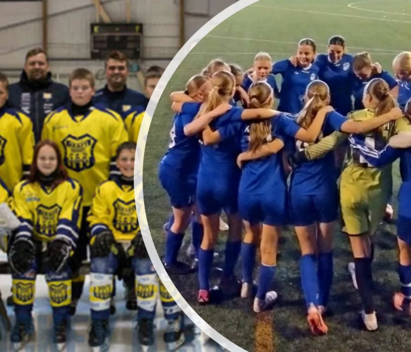 Tänä vuonna olemme saaneet olla mukana tukemassa nuorten urheiluharrastusta sponsoriroolissa.👍💙 Tsemppiä peleihin myös jatkossa Närpiöön 🏒 @krafthockey2012_u13 ja Kempeleeseen ⚽️ @ajax_t15 ! #nuorissaontulevaisuus #liikeonlääke #krafthockey #ajaxsarkkiranta