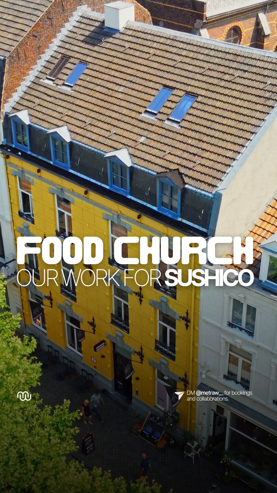 Popup spot at the Food Church in Maastricht.