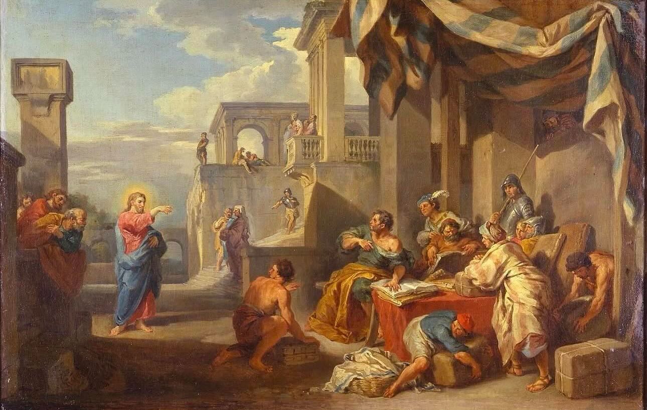 Lecture de l’Évangile pour le septième dimanche d’hiver :
Un jour, Ieshu trouva sur son chemin, à un poste de péage, un homme nommé Matthieu (Lévi, fils d’Alphée). Il lui dit : « Suis-moi. Il se leva et le suivit. Comme ils étaient à table dans la maison de cet homme, des publicains et des pécheurs se trouvaient là avec Ieshu et ses disciples, car beaucoup d’entre eux le suivaient. Voyant cela, les pharisiens dirent aux disciples : « Pourquoi votre maître mange-t-il et boit-il ? « Pourquoi votre maître mange-t-il et boit-il avec les publicains et les pécheurs ? Ieshu les entendit et leur dit : ce ne sont pas les bien-portants qui ont besoin d’un médecin, mais les malades : Je ne suis pas venu appeler les justes, mais les pécheurs.
Image : « L’appel de saint Matthieu par Giovanni Paolo Panini, 1752.
#eglisegnostiqueapostolique #eglisegnostique