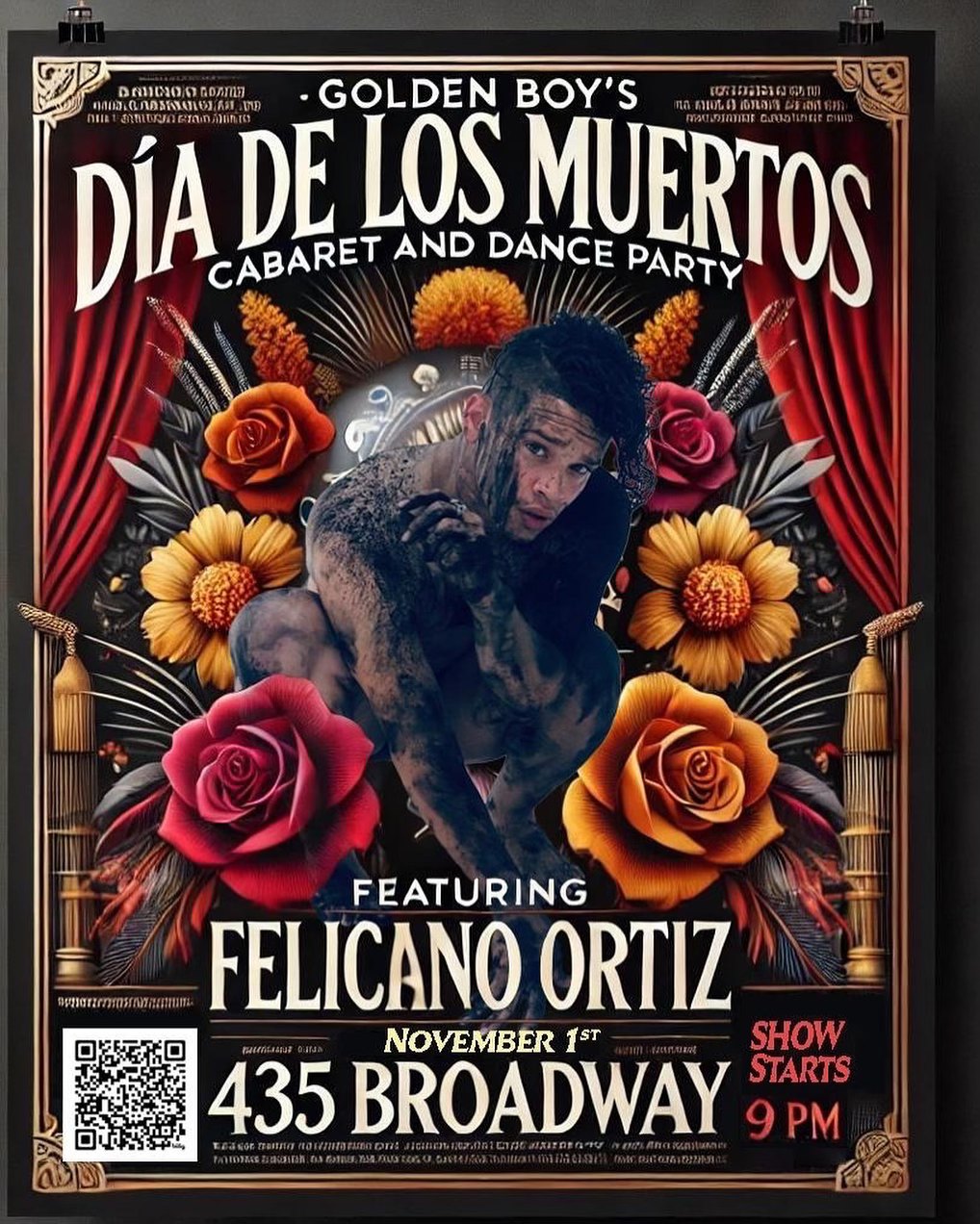 Meet our performer for 11/1 Dia de Los Muertos cabaret @theressomethingaboutfel get tickets on bio or DM