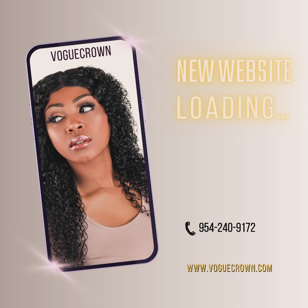 The date is out! New Website, New Look, New Vendor‼️
Stay tune to see our new releases 👌🏽🤎👌🏽.
Set the date for March 1st 🥇.
Out with old in with the 🆕
#VogueCrown #HairCompany #RAWHair #IndianHair #Wigs #Extensions #ClosureWig #