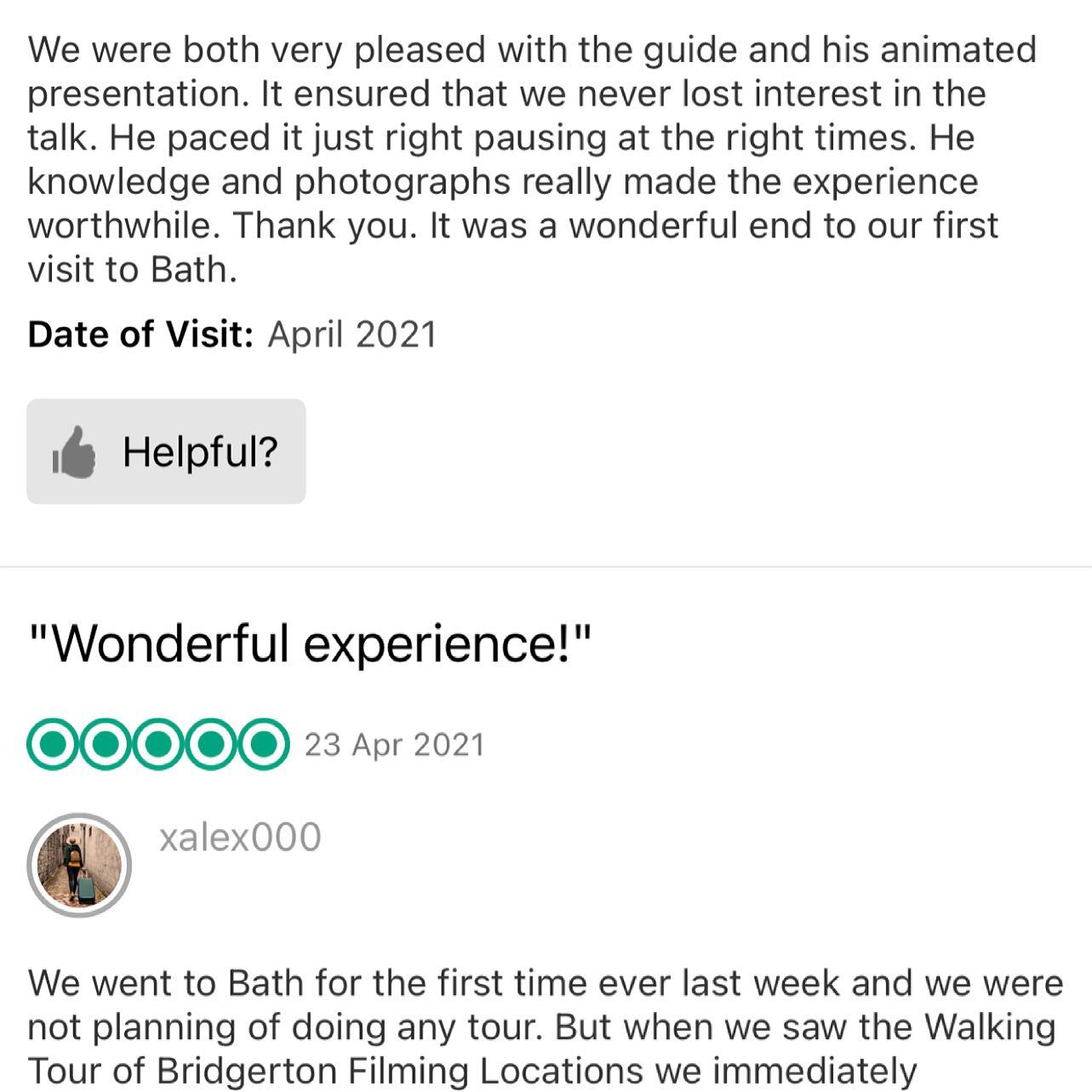 Our Bridgerton Tours of Bath are getting great reviews. You can book on our website. www.bathwalkingtours.co.uk #bridgerton #brigertontours