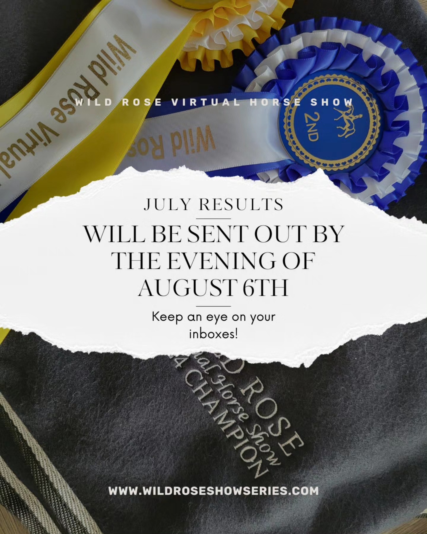 π£ JULY SHOW RESULTS ANNOUNCEMENT π΄π
Thank you to everyone who participated in our July Virtual Horse Show! π»π Weβve loved seeing all of your amazing entries β the talent, effort, and heart you put in never go unnoticed. π«
π¬ Final results and placings will be sent out by the evening of July 6th β keep an eye on your inbox!
We appreciate your patience and canβt wait to celebrate your achievements! π
π
#VirtualHorseShow #HorseShowResults #EquestrianLife #OnlineHorseShow #RideFromHome #wildrosevirtualhorseshow #horseshowseason #horseshow