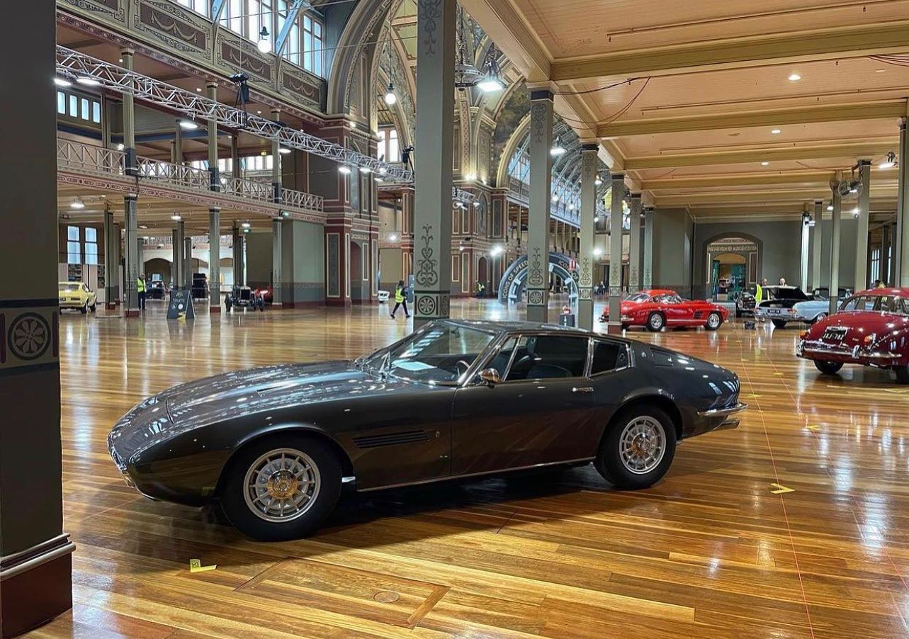 1968 #Maserati Ghibli @motorclassica
.
.
#maseratighibli #instagood #instacar #motorclassica2022 #melbourne #classiccar #classiccarrestoration #metalfabrication #italian #sportscar #coachbuilder #cars #vintiquemoto #webstagram #1 #luxurycars #fabrication