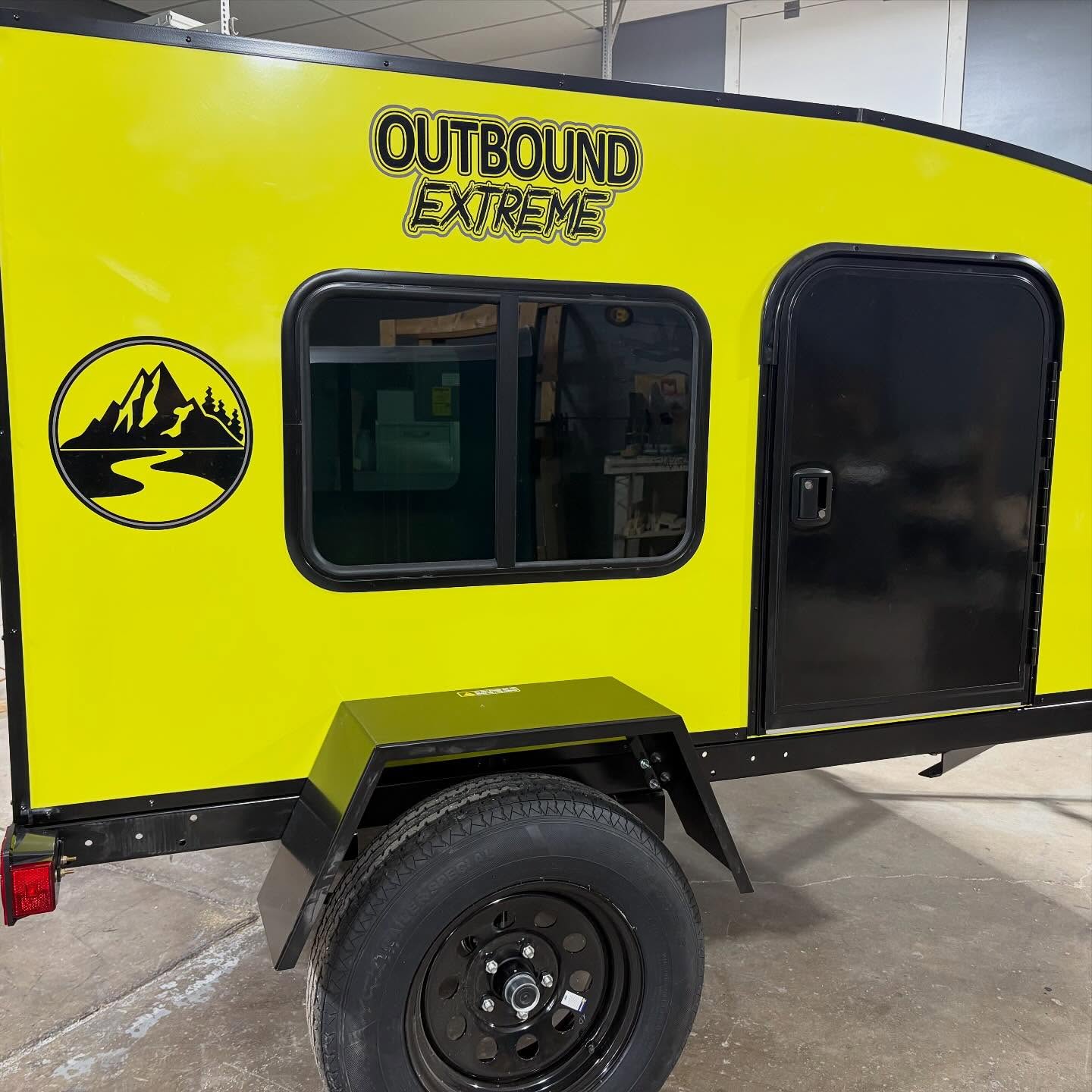 💛 New Yellow Extreme 💛 On Sale Today. #outboundtrailer