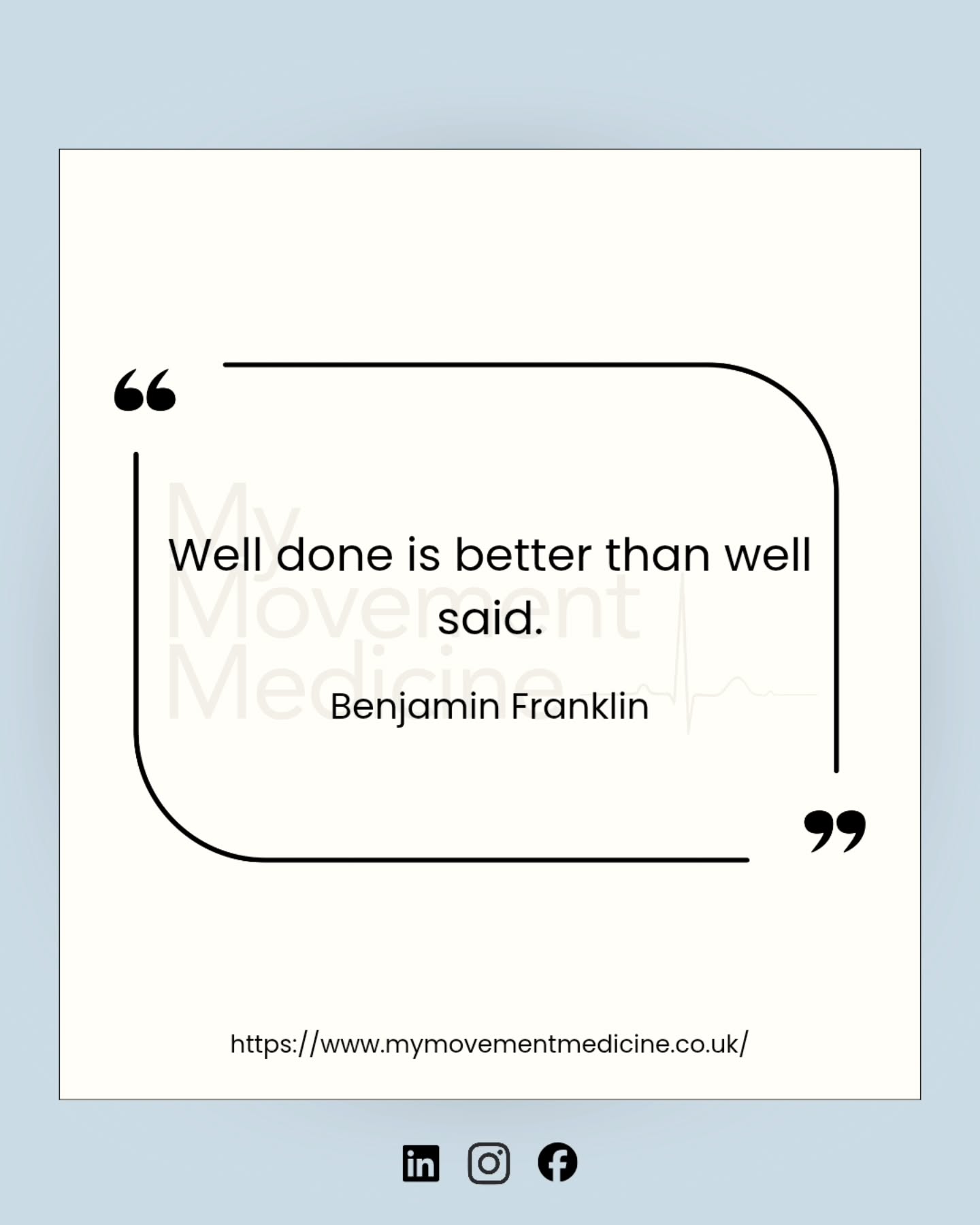 Motivation Monday 💪
Well said is easy. Well done is where the change happens.
It starts simple, pick 1 :
✅ Book the session
✅ Lay out your kit for tomorrow
✅ Put a walk in your calendar (10–20 mins)
✅ Do a 5-minute mobility routine
✅ Do 2–3 rounds of sit-to-stands (chair squats)
✅ Take the stairs once today
✅ Stand up and stretch every hour
✅ Get outside for fresh air (even 5 mins)
✅ Do your breathing / cool-down practice
✅ Fill your water bottle and finish it
✅ Add a portion of veg to one meal
✅ Swap one snack for fruit / yoghurt / nuts
✅ Prep a simple lunch for tomorrow
✅ Make a heart-healthy shopping list
✅ Check your step count and add +500 today
✅ Do a short bodyweight circuit (gentle pace)
✅ Put your medication reminder on your phone (if relevant)
✅ Send a message to your accountability buddy
✅ Write one goal for the week (keep it tiny)
✅ Go to bed 30 minutes earlier tonight
✅ Turn screens off 20 minutes before sleep
✅ Take 10 minutes to tidy your space (less friction)
✅ Plan your route to the gym/class
✅ Replay a session / follow a short video
✅ Celebrate the win — tick it off ✅
One small action today beats a perfect plan later.
What’s are you getting started with? 👇