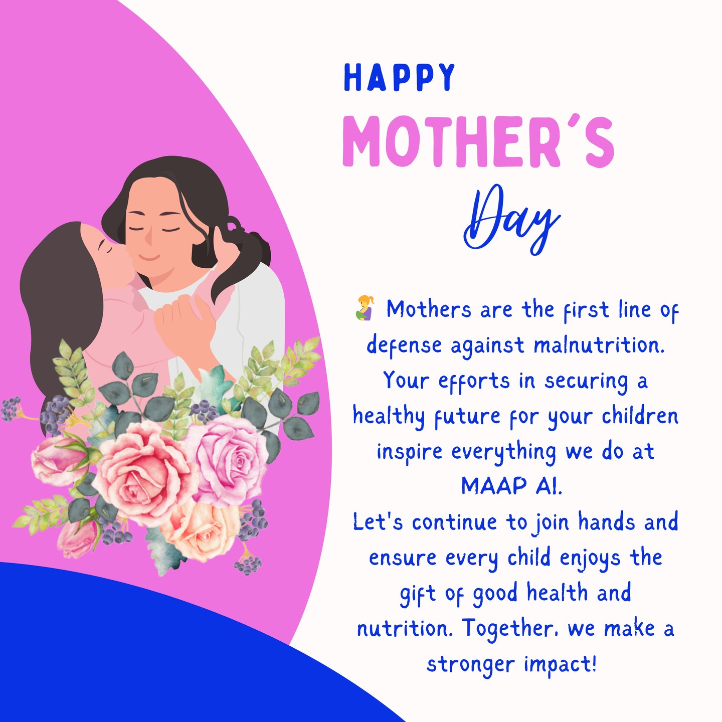 Happy Mother's Day! 🌸 Today, we celebrate the strength and love of all mothers, guardians, and mother figures who nurture and care unconditionally. At MAAP AI, we honor your relentless dedication not only today but every day. 💖