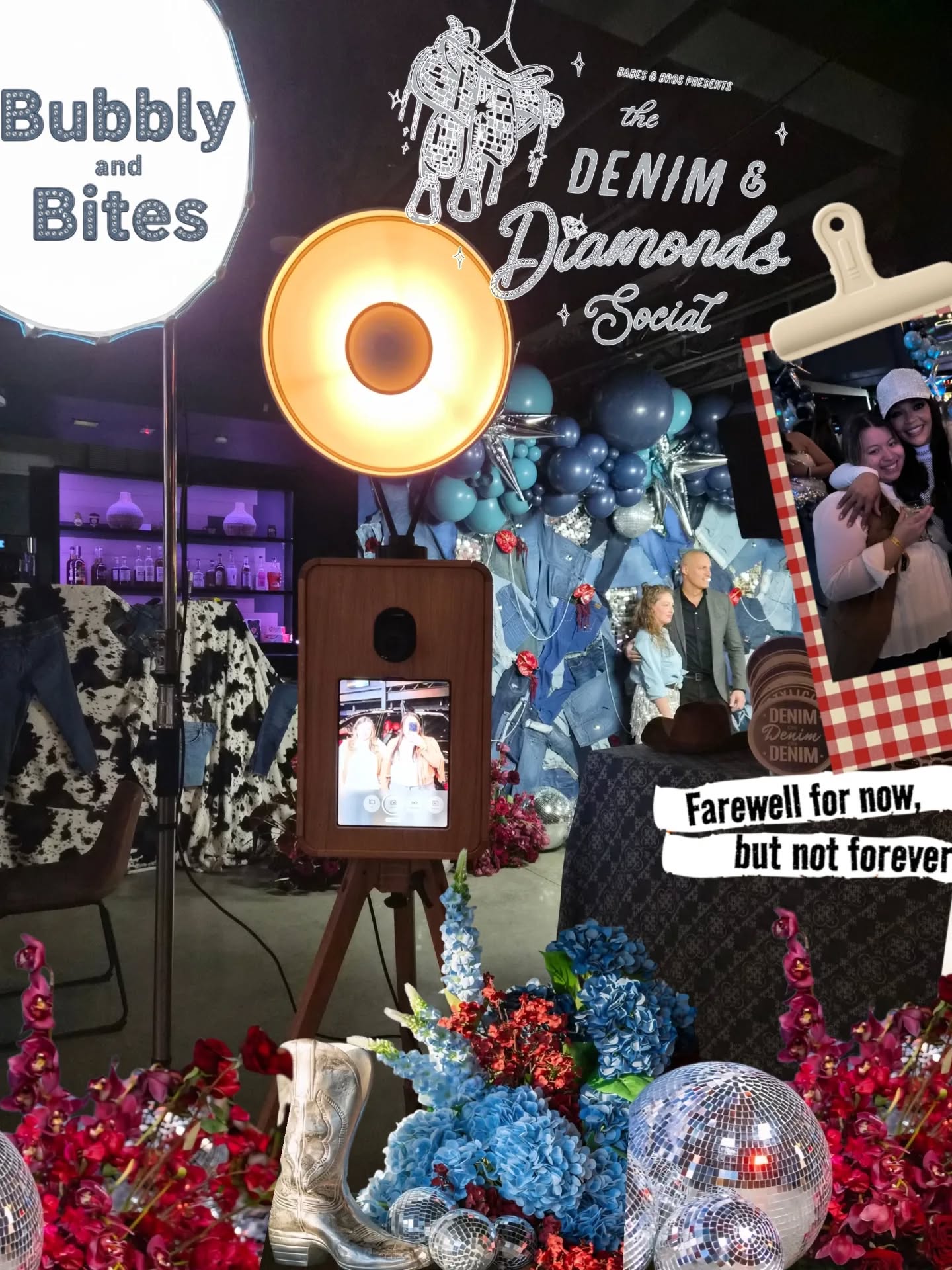 Still on a high from Babes in Business | The Denim & Diamonds Social 💎👖
We had the best time bringing our vintage photo booth and capturing all the glam moments throughout the night. Events like this are exactly why we love what we do — amazing energy, creative minds, and a room filled with powerhouse vendors.
So grateful to the hosts, the speakers, and every single vendor who helped make the evening pure magic. It was such a joy networking, collaborating, and finally meeting so many talented faces in person. 🧡
Host | @babesinbusinessboston @dj_valentina
Featured Speakers | @nigelbarker @kimsellsboston @olivierbala
Planning & Design | @celebrationsbycatalina
Venue | @greatamericanbeerhall
DJ & Production | @jeffscottgould
Photography | @robertaveau
Videography | @rebeccadrouin_
Stage Design | @form_creativeservices
Florals | @stoneblossom
Furniture | @kadeemarentals
Linens | @bbjlatavola
Graphic Design | @beccaberensonstudio
Lighting | @jamesbillerlighting
Dance Floor Wrap | @partytimeeventsboston
Drapery | @partytimeeventsboston @simplisticcharm
Balloon Art & Custom Fabrication | @poppinluxedesigns
Signage | @melandradedesigns
VIP Photo Booth Photography | @mariahgalecreative
Headshots | @lovebytheoceanco
Photobooth | @bubblyandbitesboston
Dance Performers | @maijarutkovska @ring_entertainment_nyc
Exotic Car | @bluebell_exotics_rental
Charcuterie Cart | @petite_delightsbar
Espresso Martini Experience | @thebarkerco
Bone Marrow Luge & Dessert Pairing | Chef Michael Daly & @DBCEventsPR
Caviar Experience | @rawsilkcatering
Perfume Bar, Roaming Desserts, Keychain Photos & Pasta Bar | @ladolcevita.bostonevents
Perfume Bottle Engraving | @LetteringByLiz
Photo Cookie Experience | @by.merla
Makeup | @kris.beaute
Content Creator | @bigdaybesties
Swag Bags | @meanbeanmktg @sweetbotanicalbakes
#womeninbusiness #babesinbusiness #bostonevents #denimanddiamonds #eventcontentcreator