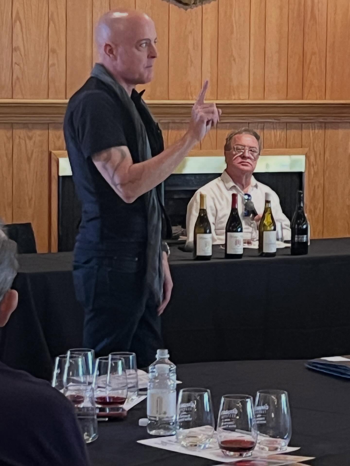 California Wine legend Greg Brewer of @brewerclifton launched today’s Garagiste Festival events with a terrific and energetic seminar, moderated by @garagistefestival Co-founder Stewart McLennan, including tasting Brewer’s elegant, signature St. Rita Hills wines. Among my favorite (paraphrased) quotes:
*Making wines is like being in a cover band
* I see aging wines like flowers - when is that flower most beautiful?
*Wines are condiments - Sta. Hills is lemon, lime, salt
*Stem inclusion is like putting protein on a skeleton
*My Diatom Chardonnay is my sushi
*Syrah is like the love child of Pinot Noir and Cabernet Sauvignon
*Winemaking is like writing a love letter, once it’s sent (in the barrel) you can’t and shouldn’t change it - it’s time to wait the response