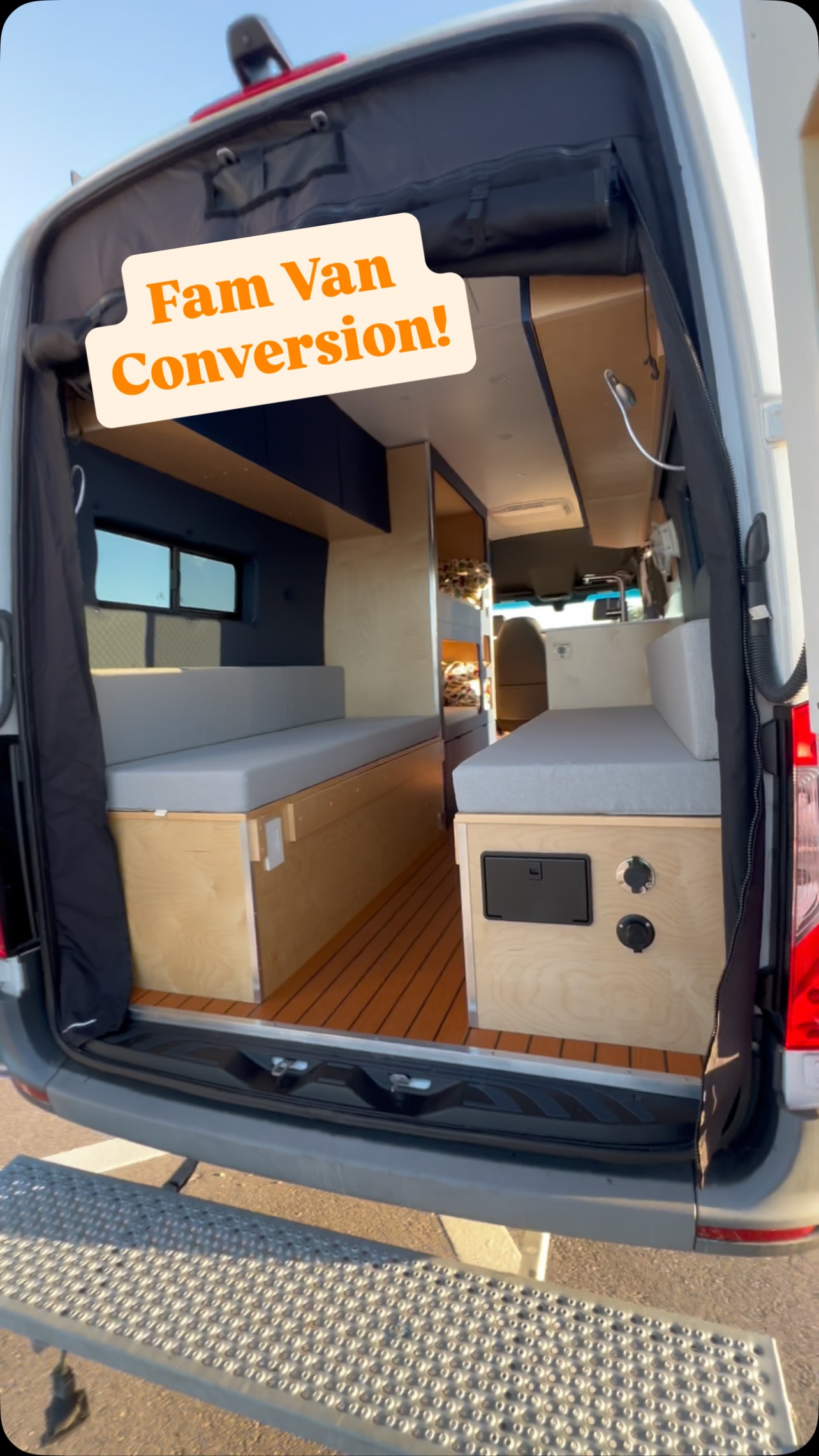 ✨Fam Van FOR SALE! 🚐
Built with intention from the ground up — this AWD Sprinter seats and sleeps 4. Adventure‑ready, family‑friendly, and fully equipped for wherever the road leads.
🔹🔸🔹🔸
Reach out today for info or check LISTING IN BIO!