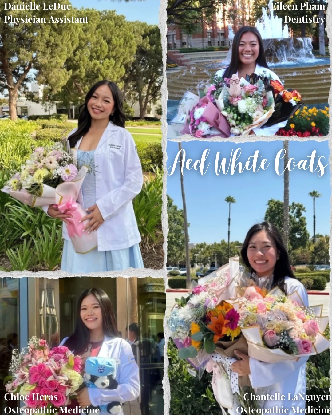 White Coats!! đ©șđ€
Massive congrats to our AED alumni on this huge milestone. So excited to see you all earn your white coats, weâre incredibly proud and wishing you all the best in whatâs ahead.