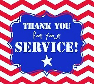 Thank you Veterans for your service!!!!โค๏ธ