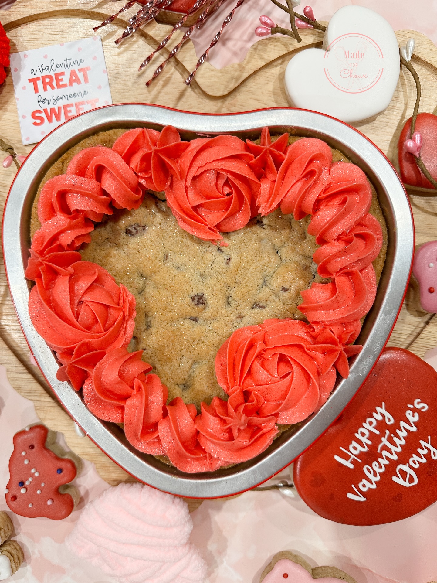 Last call for sweetness! 🕒✨
Our Heart-Shaped Chocolate Chip Cookie Cakes are almost gone, and you do not want to miss out on this sparkle. Topped with luscious red buttercream and a dusting of edible glitter, it’s the ultimate way to show some love (to yourself or someone else).
🚨 The Details
• Deadline: Pre-orders close SATURDAY, Feb 9th, at 8:00 PM ET.
• The Look: Golden-baked cookie perfection + vibrant red frosting + all the shimmer.
Spread the Love 💖
Want to make an even bigger impact? You can choose to donate a treat directly to our amazing community helpers:
1. Delaware Alliance for Community Advancement (DACA)
2. La Esperanza
Let’s end the week on a high note and support these local organizations while satisfying that sweet tooth!
🔗 Link in bio to order before the clock strikes 8 ⏰
#SupportLocalDE #DelawareEats #GiveBack #DelawareCookies #CommunityLove