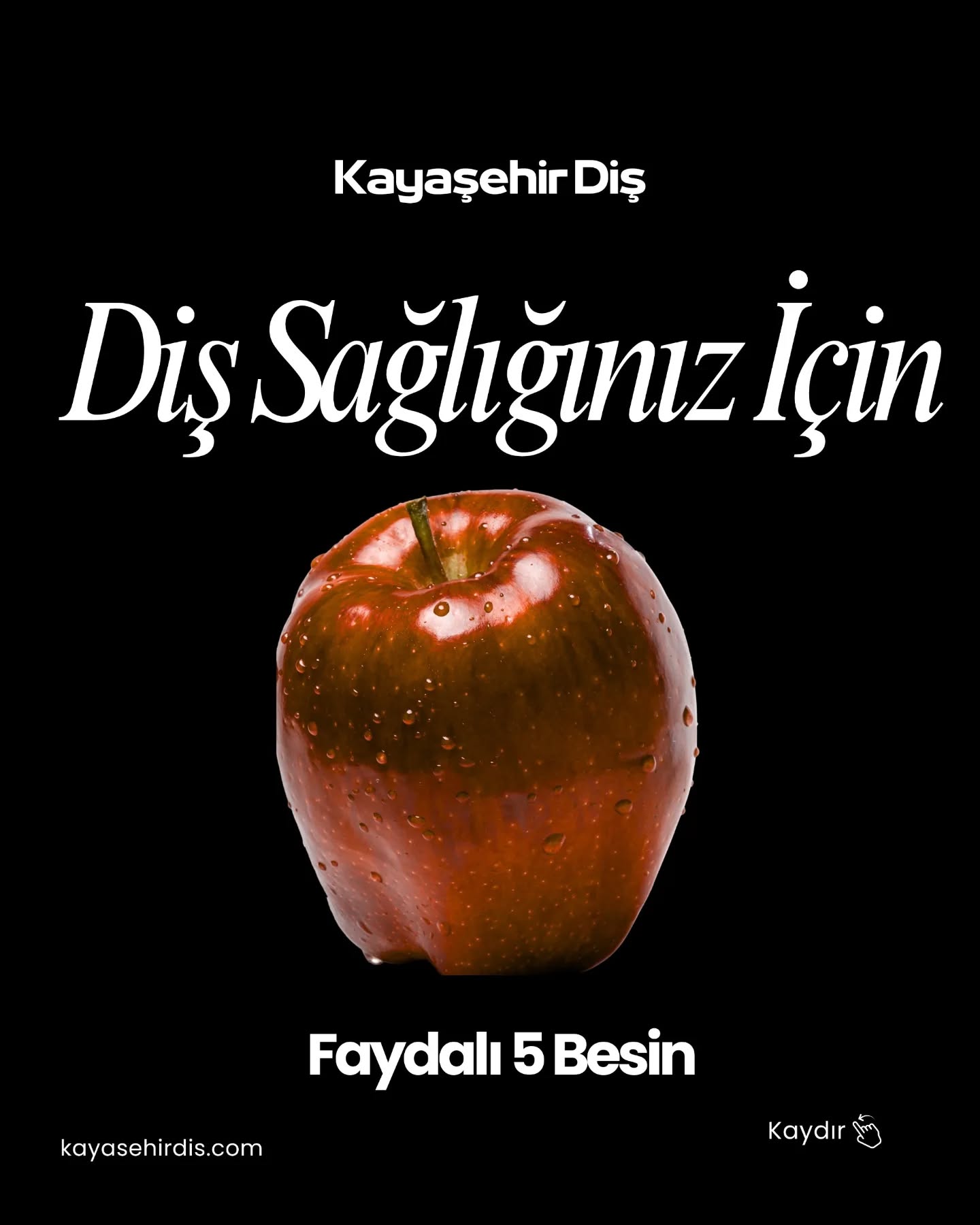 Ağız ve diş sağlığının korunmasında düzenli bakımın yanı sıra günlük beslenme alışkanlıkları da önemli bir yer tutar. Bazı besinler, doğal yapıları ve içerikleri sayesinde ağız içi dengenin korunmasına ve diş yüzeylerinin temizlenmesine destek olabilir.
Elma, lifli yapısı sayesinde çiğneme sırasında diş yüzeylerinde biriken kalıntıların azalmasına yardımcı olabilir ve tükürük salgısını destekleyerek ağız ortamının doğal dengesinin korunmasına katkı sağlayabilir. Peynir, kalsiyum ve fosfor içeriğiyle diş minesinin korunmasına yardımcı olabilecek besinler arasında yer alır. Yoğurt ise probiyotik içeriği sayesinde ağız içi florasının dengelenmesine destek olabilir.
Havuç gibi çiğ tüketilebilen sert sebzeler, çiğneme sırasında diş etlerinin uyarılmasına yardımcı olabilir. Yeşil çay ise doğal antioksidan bileşenleri sayesinde ağız kokusunun azaltılmasına ve ağız hijyeninin korunmasına katkı sağlayabilecek içecekler arasında gösterilmektedir.
Bu içerik, tanı ve tedavi amacı taşımayan, yalnızca genel bilgilendirme amacıyla hazırlanmıştır. Beslenme önerileri, düzenli diş hekimi kontrollerinin ve kişisel ağız bakımının yerine geçmez. Ağız ve diş sağlığınızla ilgili özel durumlar için diş hekiminize danışmanız önerilir.
🔗 Daha fazla bilgilendirici içerik için:
https://kayasehirdis.com