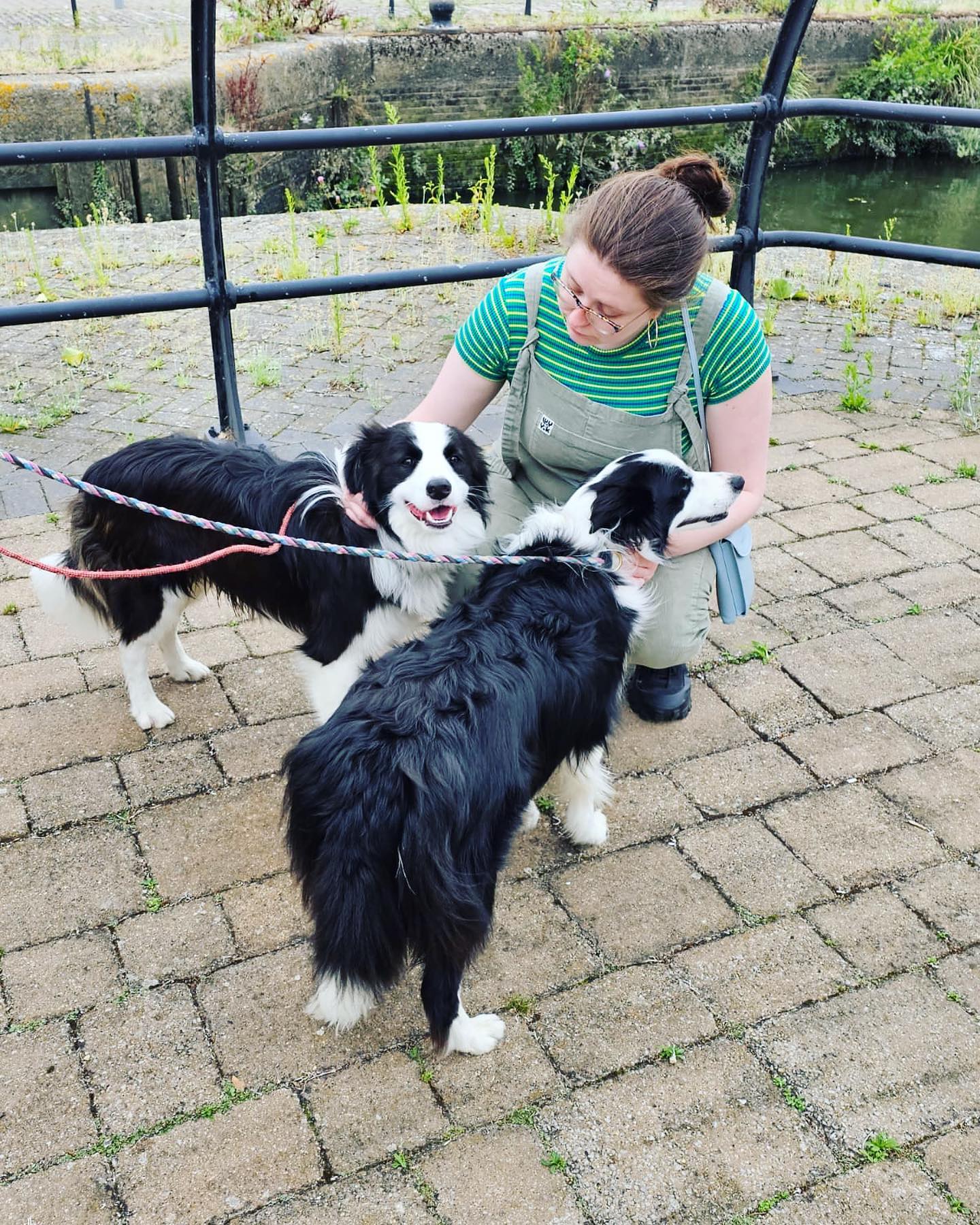Worth walking in the rain to see these two 💚