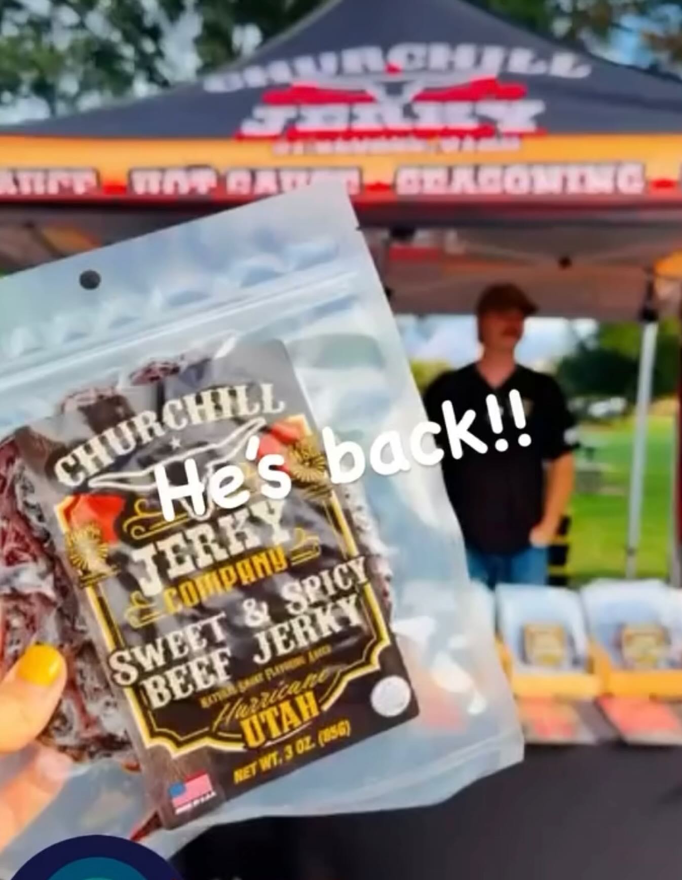 Churchill Beef Jerky will be at the Washington Farmers Market February 7th from 10:00am - 2:00pm
Support local and enjoy the weather at this small town little fun Farmers Market!
#churchilljerky