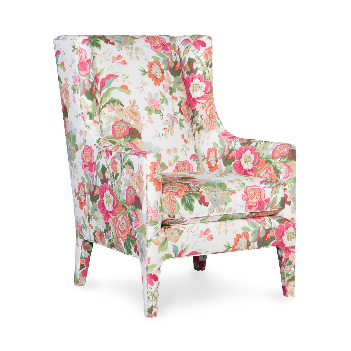 Already thinking about spring over here!
The upholstered legs wrap it up perfectly. Upholstery, fabric, and wallpaper can be a game changer! ❤️