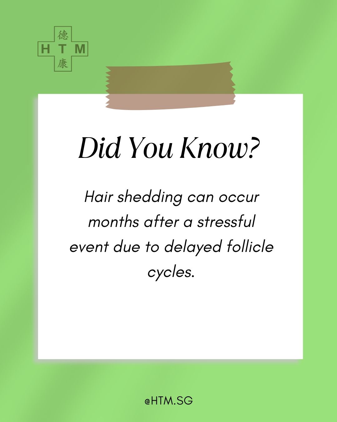 Hair shedding can occur months after a stressful event due to delayed follicle cycles.
🌿 Book your consultation today and restore balance.
#HealthFacts #DidYouKnow #HolisticHealth #WellnessJourney #StayHealthy"