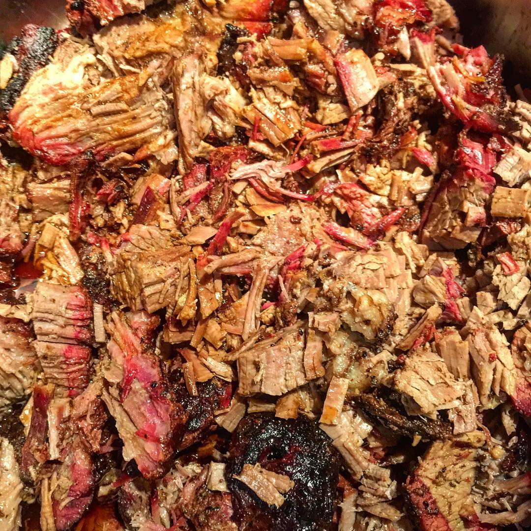 The great mountain of chopped brisket π β° #theurbangriller #brisket #texas #bbq #texasbbq #meat #beef #delicious #meatporn #tasty #meateater #fitfood