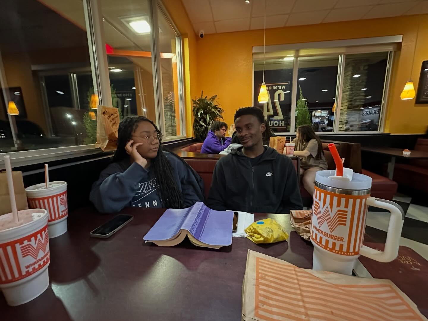 Why are we starving our souls when God is trying to nurture them with the Word? That was the question of the night. We are committing to reading more, staying faithful and helping each other on the journey. What. A. Night.