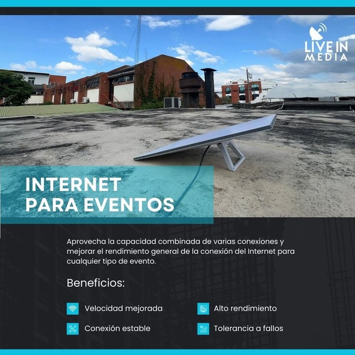 Conectividad profesional diseñada para eventos exigentes 🚀🌐 Nuestra solución de Internet para eventos combina múltiples conexiones para ofrecer mayor velocidad, estabilidad y tolerancia a fallos, garantizando un rendimiento confiable y continuo en conferencias, transmisiones en vivo, lanzamientos y eventos corporativos donde la conectividad es clave.
#InternetParaEventos #EventosCorporativos #ConectividadProfesional #StreamingEnVivo #EventosHíbridos #LiveInMedia
