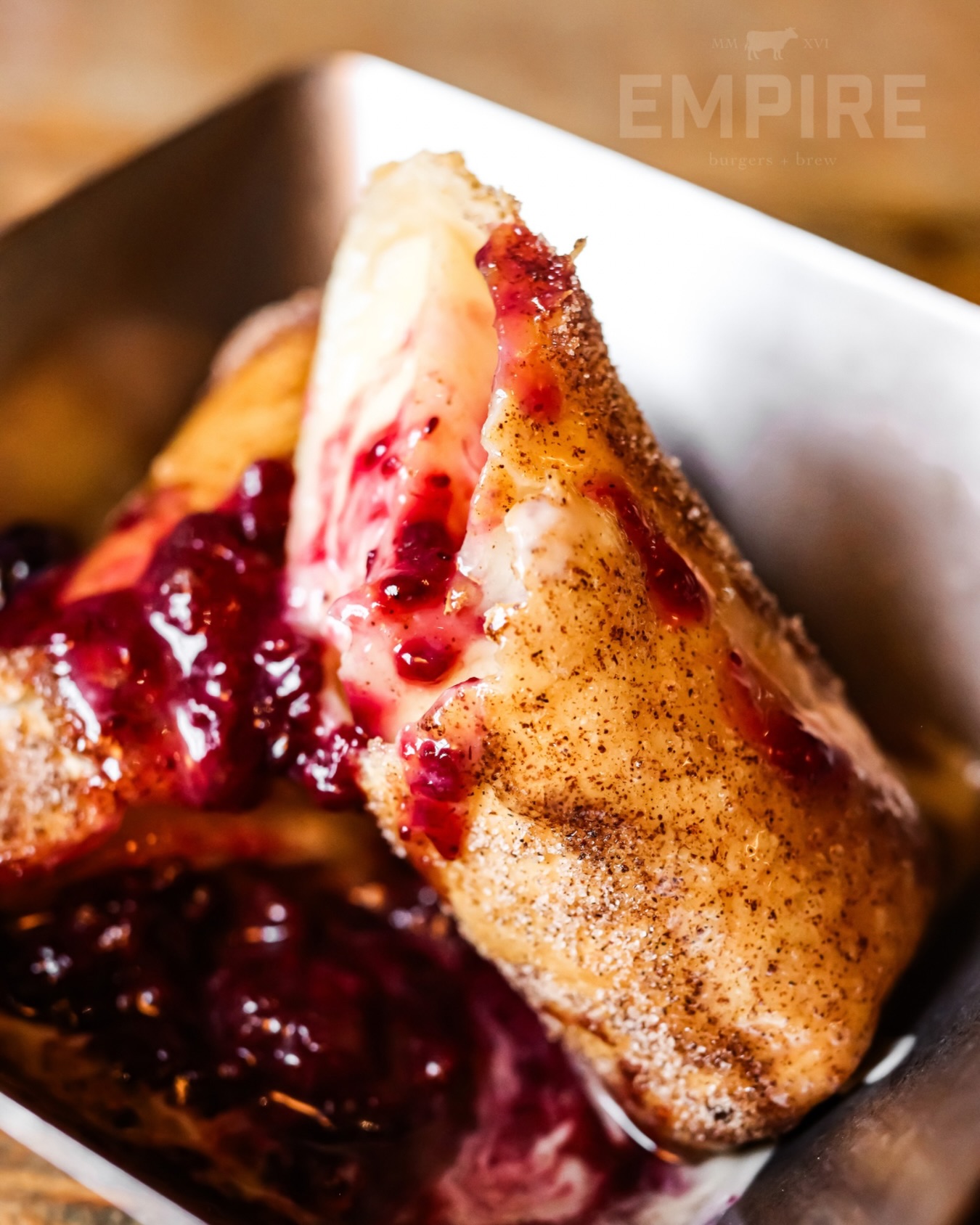 Golden, crispy, and dangerously good 😌🍰
Our fried cheesecake is calling — grab it dine-in, to-go, or delivery (📍 Lombard delivery, both locations for pickup).
Because dessert should never be optional.
📲 Order now: empireburgerbar.com
📍 Naperville & Lombard
#EmpireBurgerBar #FriedCheesecake #DessertGoals #ToGoEats