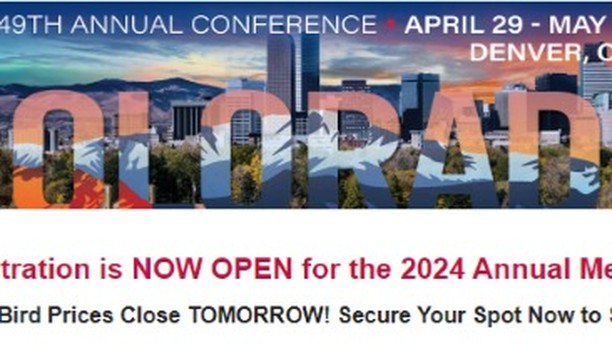 Early bird registration ends soon. Be sure to sign up for this great meeting in a great city. For more info: https://mailchi.mp/andrologysociety/asa-2024-registration-is-open-now-113874?e=5bc6e64786
#denvercolorado #andrology #malefertility #fertilityawareness