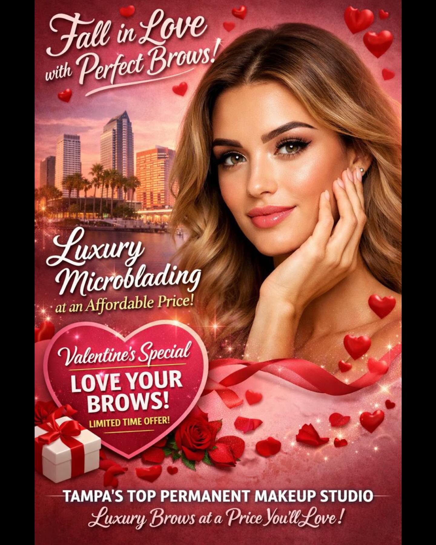 Fall in love with your brows this Valentine’s Day 💖
Luxury microblading at a price you’ll actually love.
Wake up every day with perfectly shaped, natural-looking brows. No makeup, no stress!
✨ Valentine’s Day Special – Limited Time ✨
📍 Arch Envy Eyebrow | Tampa, FL
Treat yourself (or drop a hint 😉). You deserve brows you’re obsessed with.
👉 Book now before spots fill up!
🔗 in bio to reserve your appointment
📲 813-215-0052
💻 www.archenvyeyebrow.com
📍6601 Memorial Hwy, Suite 116, TPA
#tampabrows #tampamicroblading #tampapermanentmakeup #valentinesdaygiftideas #loveyourbrows