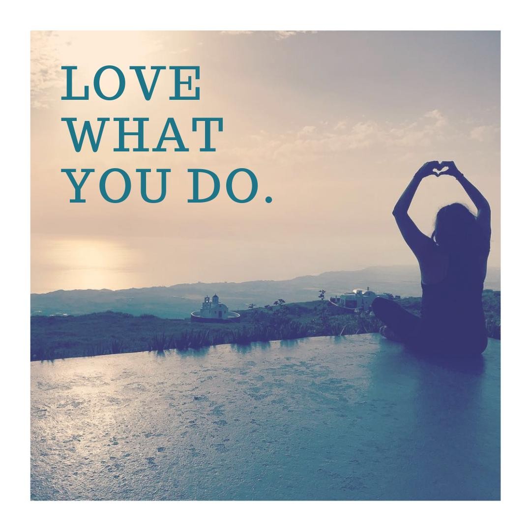 We spend most of our life at work...that's why it's so important to love what you do. I feel blessed to have chosen a path that allows me to engage with creative people, travel and have awesome adventures on behalf of my clients. Most important when you love what you are doing, it is reflected in your work. Life is too short to not be happy every darn day!