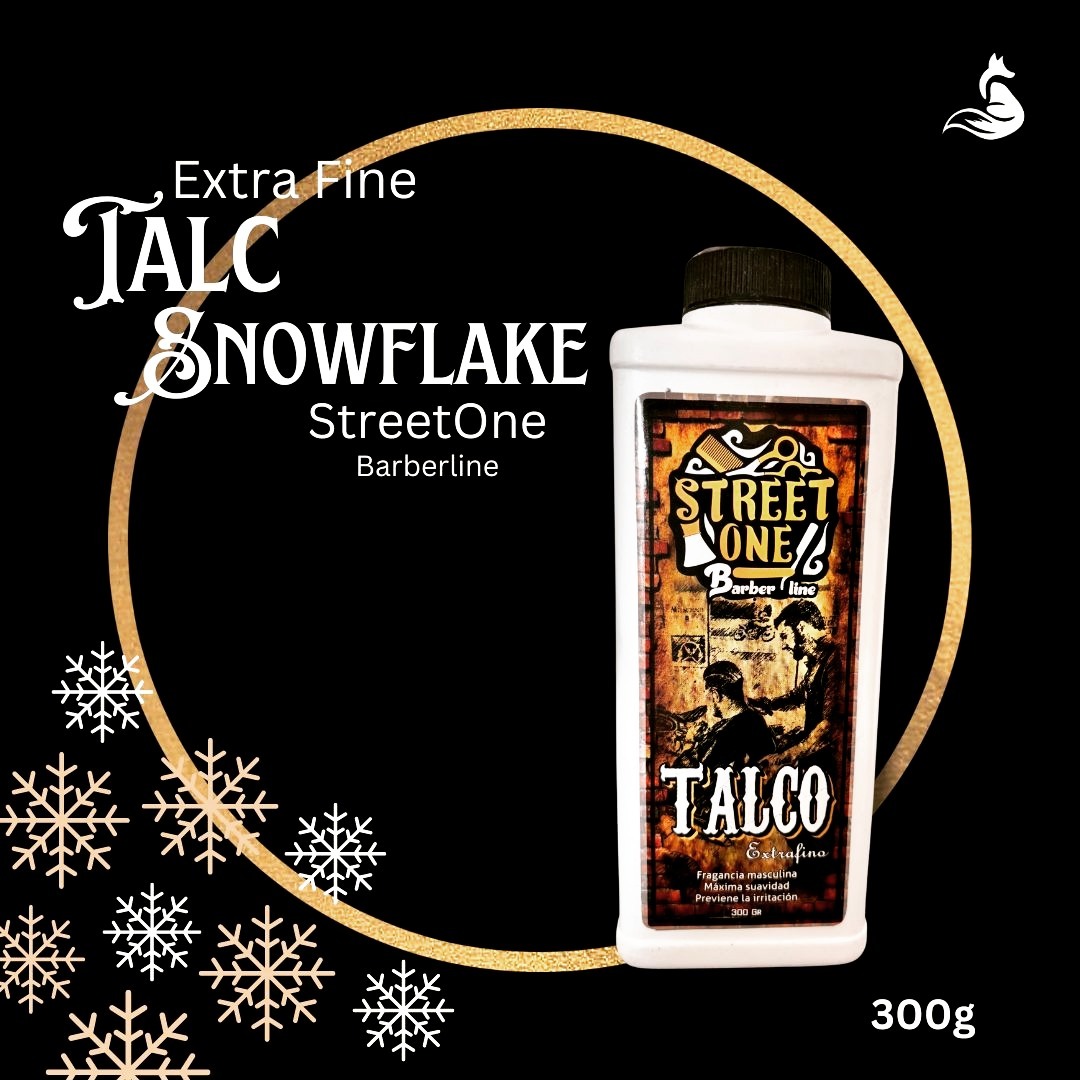 Experience the Freshness with Extra Fine Talc Snowflake! ❄️
Discover the luxury of our extra fine talc, now available in a generous 300g size. The Snowflake fragrance by @street_one_barber_line offers a refreshing, crisp scent that keeps you feeling cool and confident all day long.
🔹 Why Choose Our Extra Fine Talc:
Provides a refreshing and long-lasting fragrance.
Keeps skin dry and comfortable.
Perfect for daily grooming routines.
Stay fresh and confident with StreetOne’s Extra Fine Talc in Snowflake fragrance. Elevate your daily routine with a touch of luxury and comfort.
#talcpowder #snowflakefragrance #dailygrooming #mengrooming #streetone #yatustyling #lavalqc #freshfeeling #skincare #dailyfreshness #ınstagood #photooftheday #stylegrams
#dailystyle #fashiondaily #styleblogger #fashioninfluencer #selfcare #mensfashion #fashiontrends #groomingessentials #softskin #coolscent #fragrancelovers #groomingroutine #luxurygrooming #confidenceboost #montrealgrooming #quebecstyle