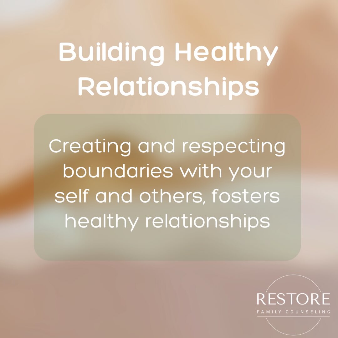 Healthy boundaries in relationships, whether that’s marriage, family, or friends, are very important! Boundaries help to set realistic expectations of others but also for yourself, which is very helpful if you find yourself with people-pleasing tendencies.
