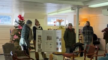 Great visit from VT Historic Preservation! They seemed as excited as we are about the imminent start to our renovation. Thanks to all the Salisbury folks who came out and joined their tour.