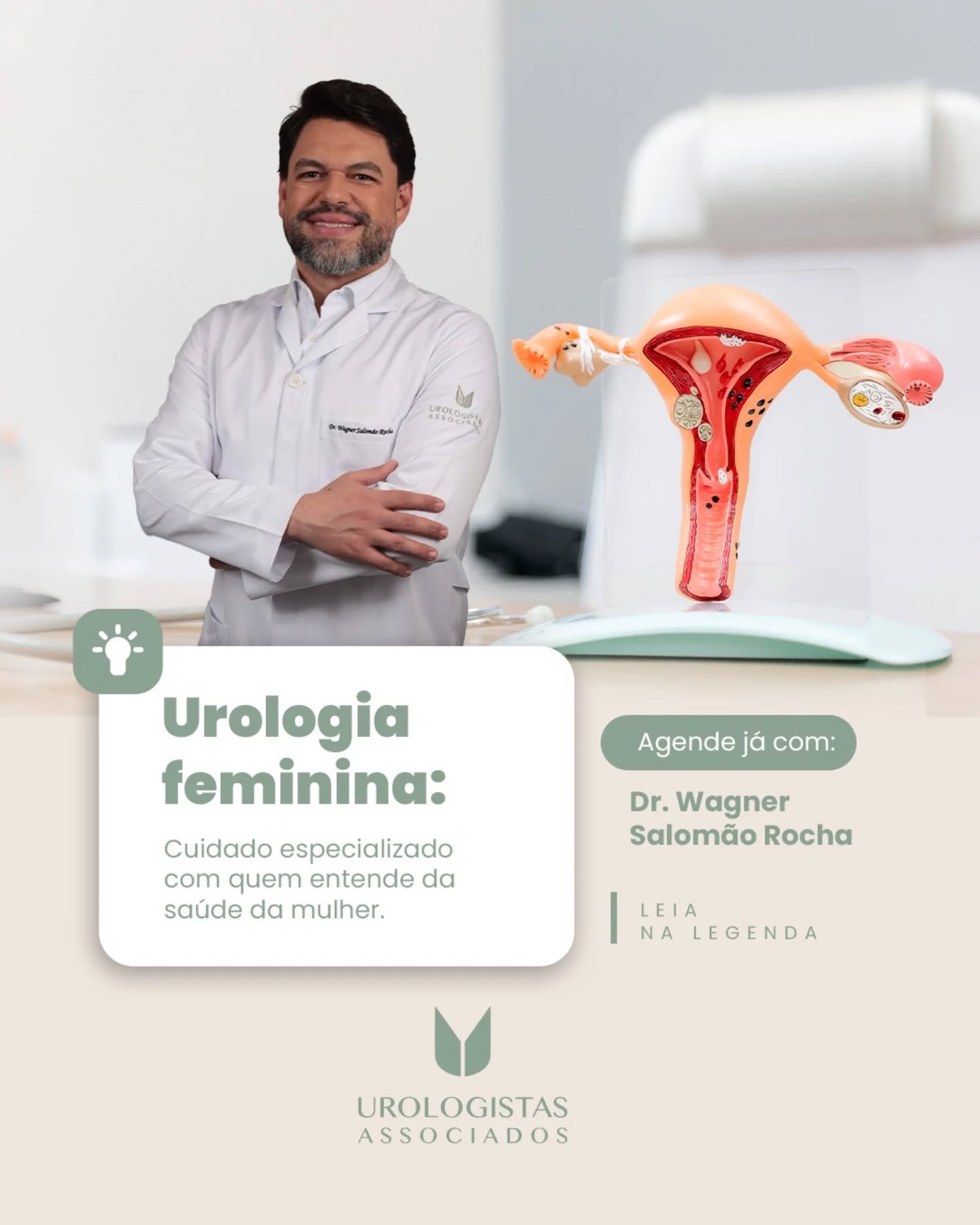 A urologia feminina é essencial para o cuidado integral da saúde da mulher.🌸
Condições como infecções urinárias recorrentes, incontinência urinária, dores pélvicas e alterações no trato urinário precisam de avaliação especializada.
Na Urologistas Associados, você conta com o atendimento do Dr.@wsalomaor, médico com atuação na urologia feminina, oferecendo um cuidado atento, individualizado e baseado em conhecimento técnico e experiência clínica.🚺🩷
📍 Agende sua consulta na clínica Urologistas Associados.
#UrologiaFeminina #SaúdeDaMulher #UrologistasAssociados #CuidadoComVocê #SaúdeUrológica