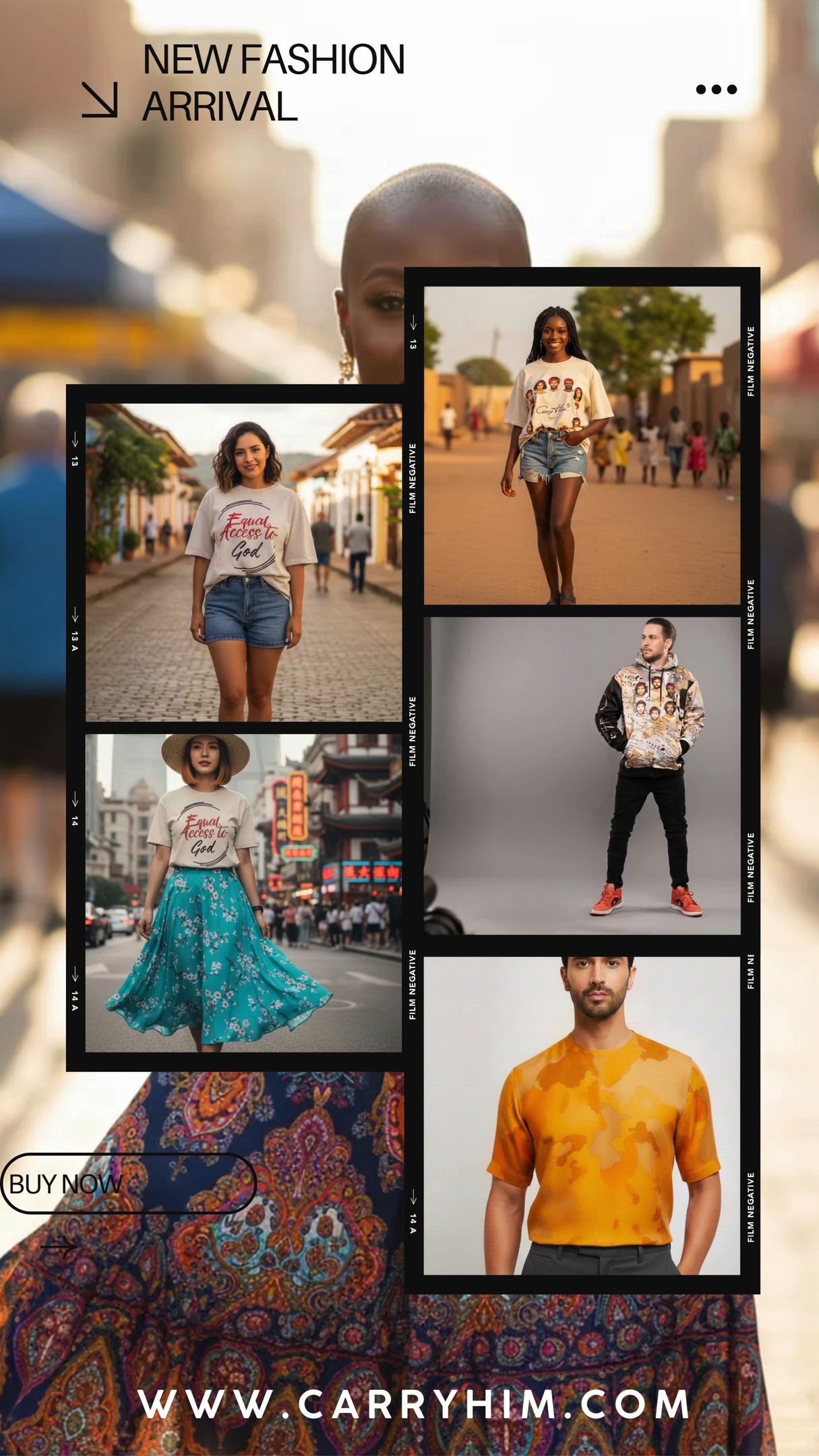 ✨ Carry Him — More Than Apparel ✨
Every Carry Him piece is created with meaning — reminding us to live fully in life, love, and joy. From tees to jackets, dresses to everyday essentials, each design reflects a powerful truth:
Equal access to God is already ours — through Jesus. ✝️
We don’t have to earn it.
We don’t have to chase it.
We simply have to walk in it.
Walk in love.
Walk in purpose.
Walk in the freedom God has already given.
This is more than fashion — it’s a lifestyle rooted in unity, faith, and the beauty of knowing we are all made in His image. 💛
Wear the message.
Live the message.
✨ Carry Him ✨
🛍️ www.CarryHim.com
#CarryHim #GodInUs #Jesus #Godinus #GowithGod #Apparel #Brand #EqualAccessToGod #FaithAndFashion #WalkInLove #PurposeDrivenStyle