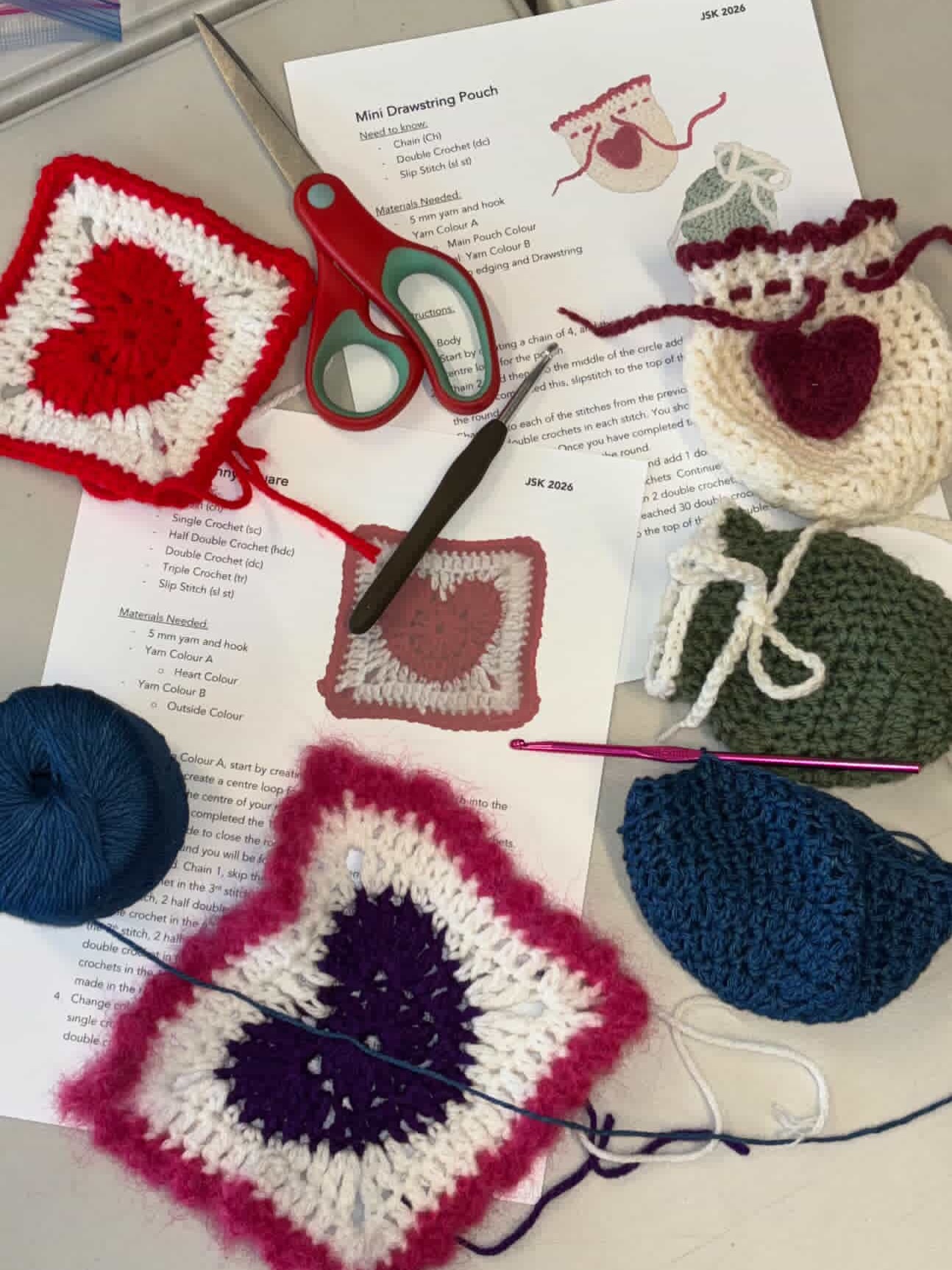 Crafting up some love this week! 💌
Our seniors have been busy in crochet and craft class making wonderful Valentine’s creations — and we’re feeling all the heart-filled vibes.